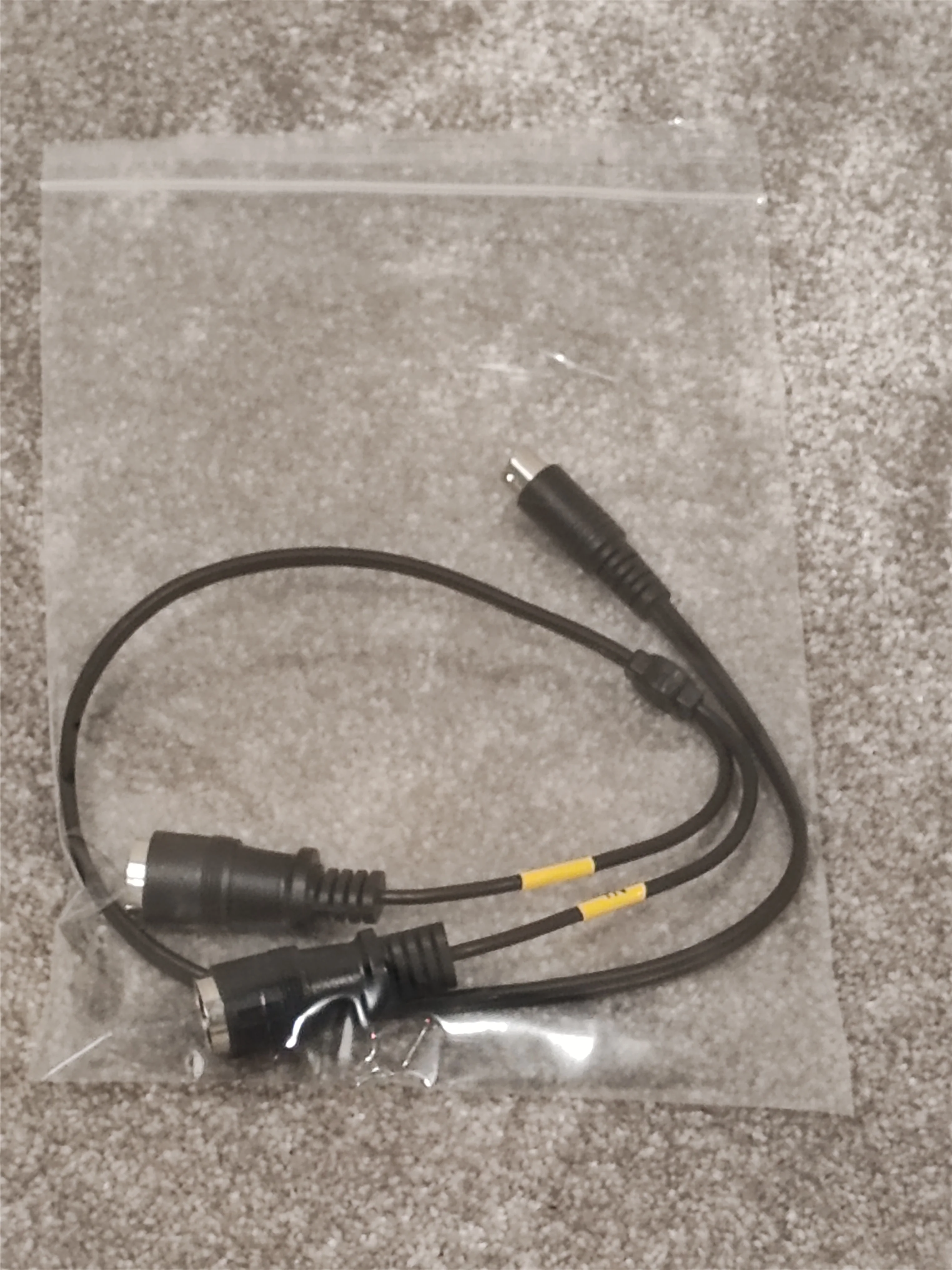 MIDI Breakout Cable 6 Pin Din - MIDI Y Splitter - 50cm - Image 4