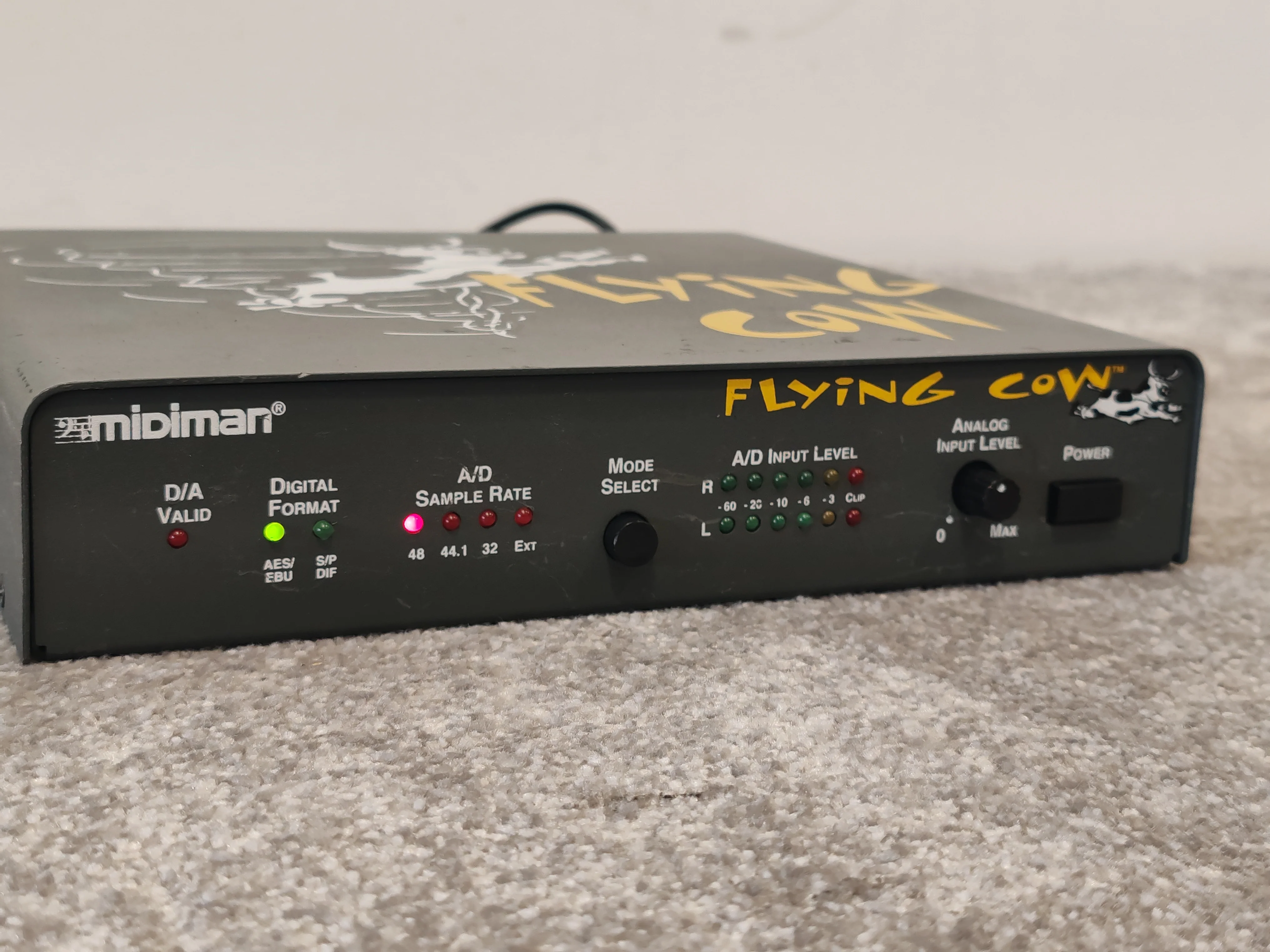 Midiman Flying Cow Analog TO Digital And Digital TO Analog Audio Converter - Compact Audio Interface - Very Good - Image 2