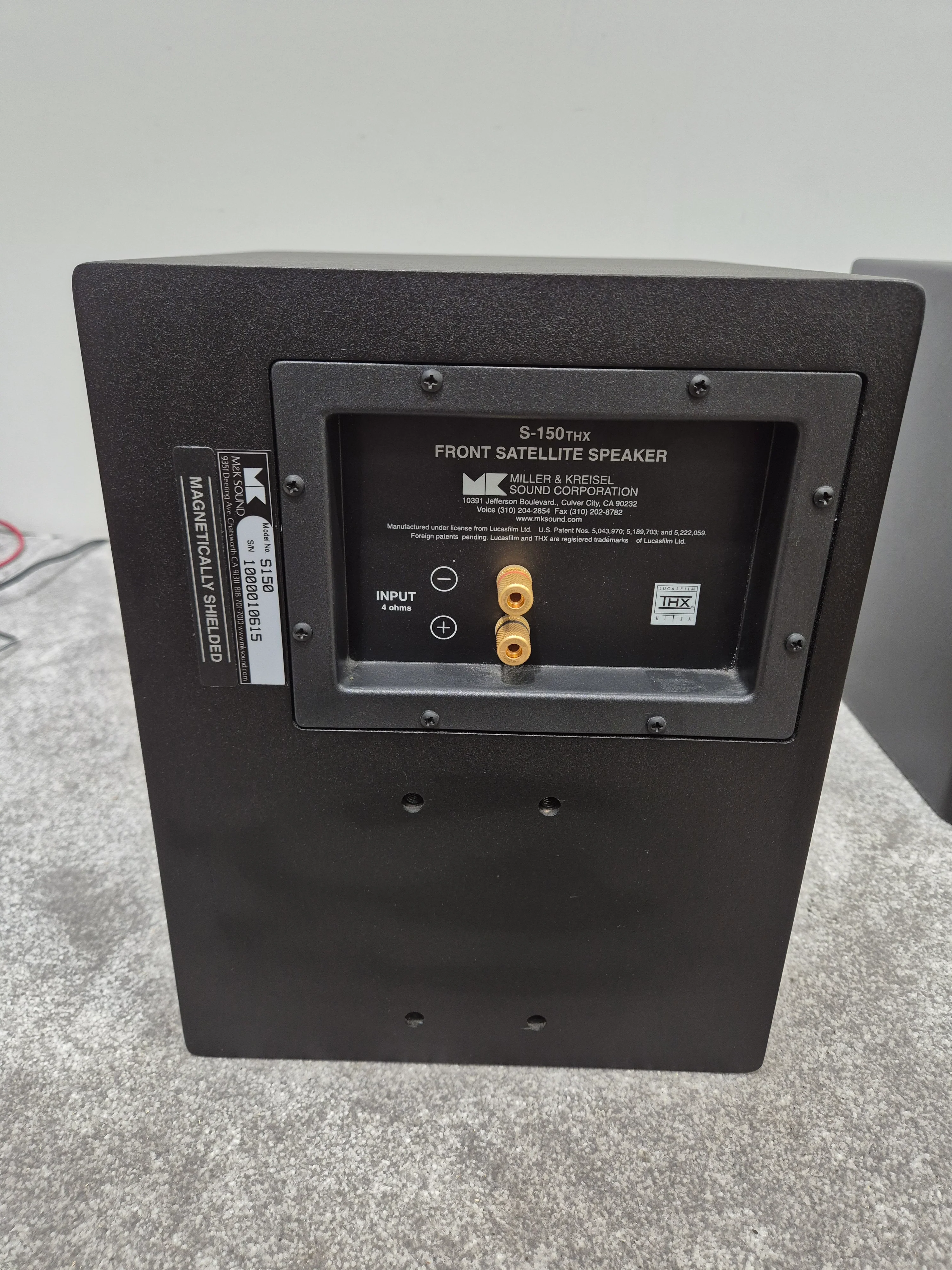 3 x Miller and Kreisel S-150 THX - Satellite Speaker System - Fair - Image 10