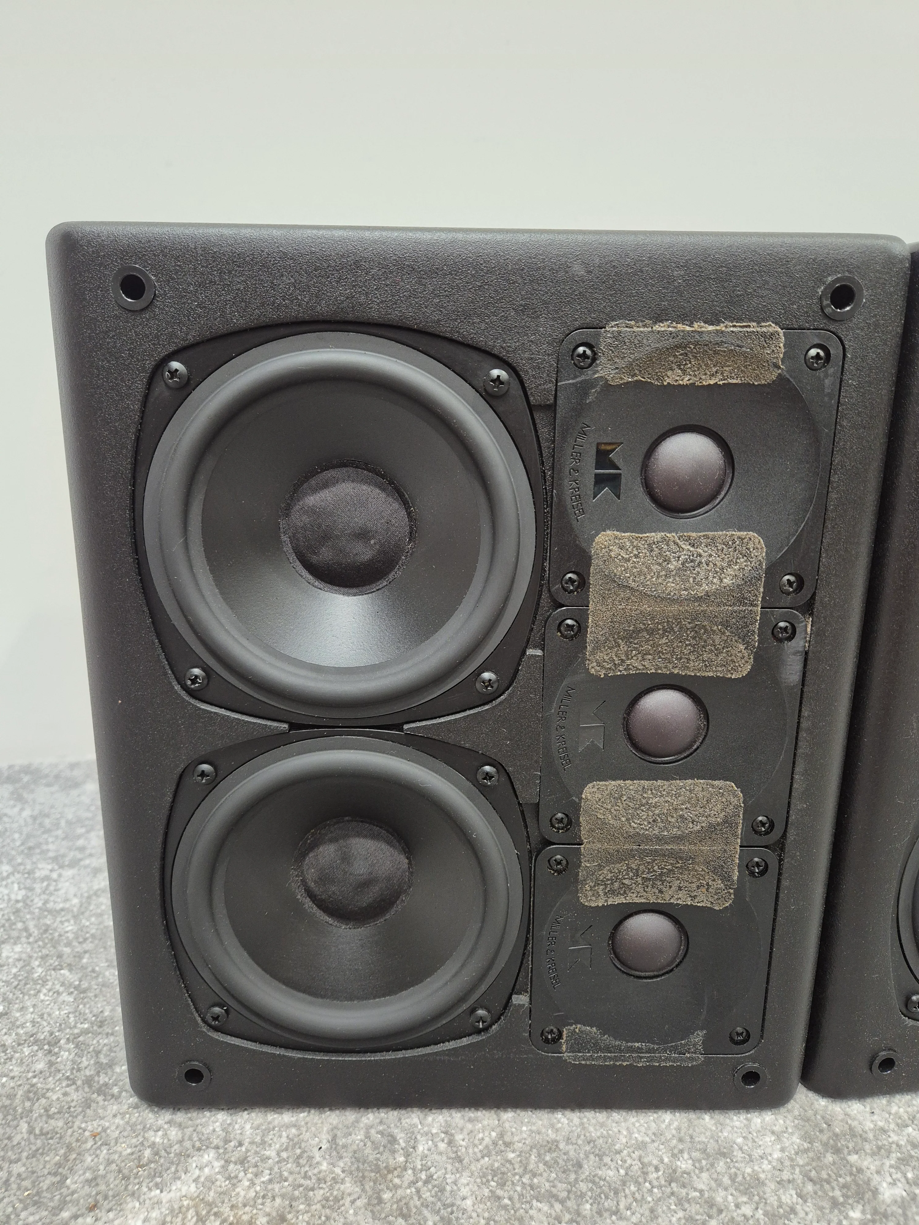 3 x Miller and Kreisel S-150 THX - Satellite Speaker System - Fair - Image 2