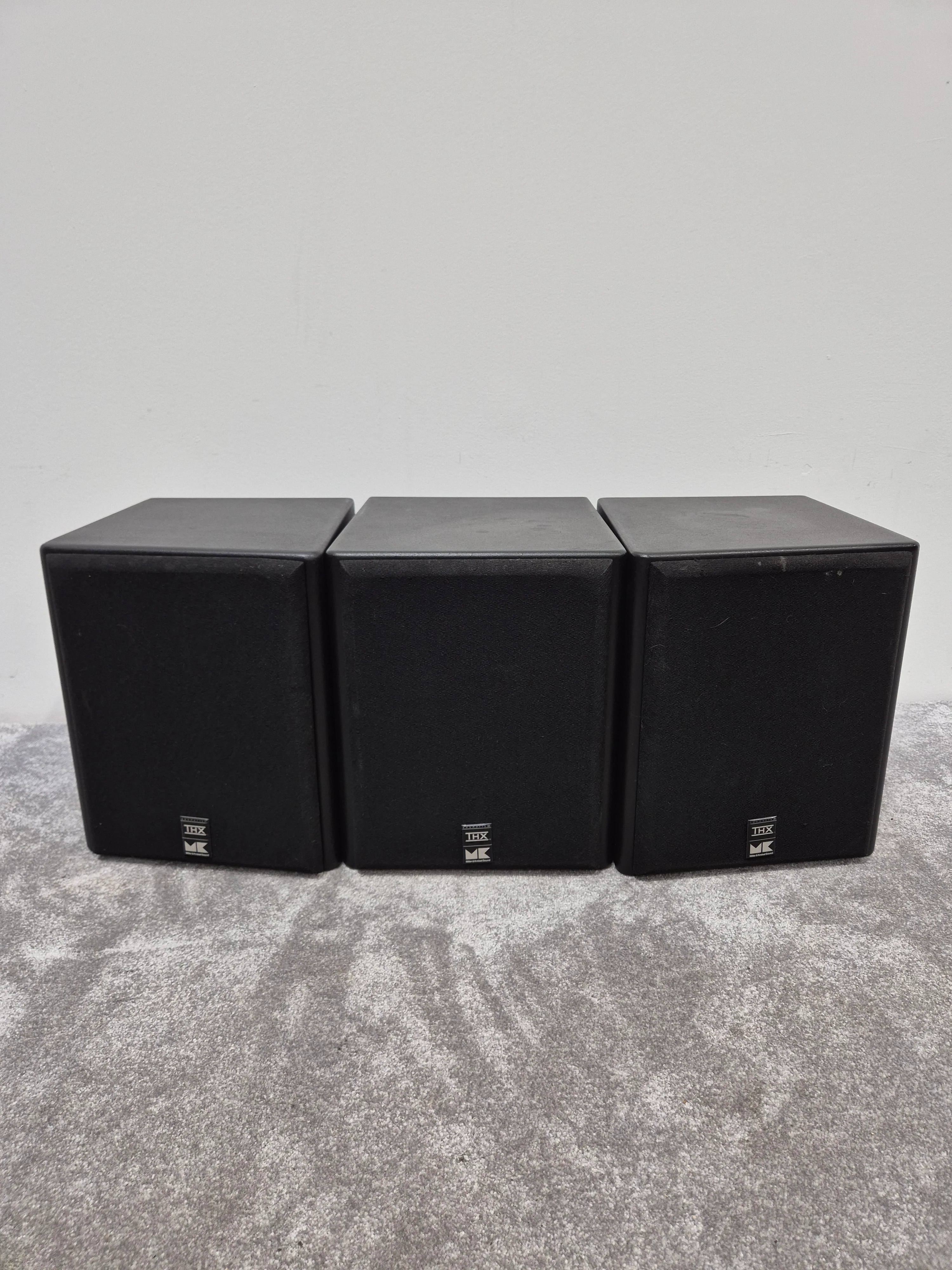 3 x Miller and Kreisel S-150 THX - Satellite Speaker System - Fair - Image 3