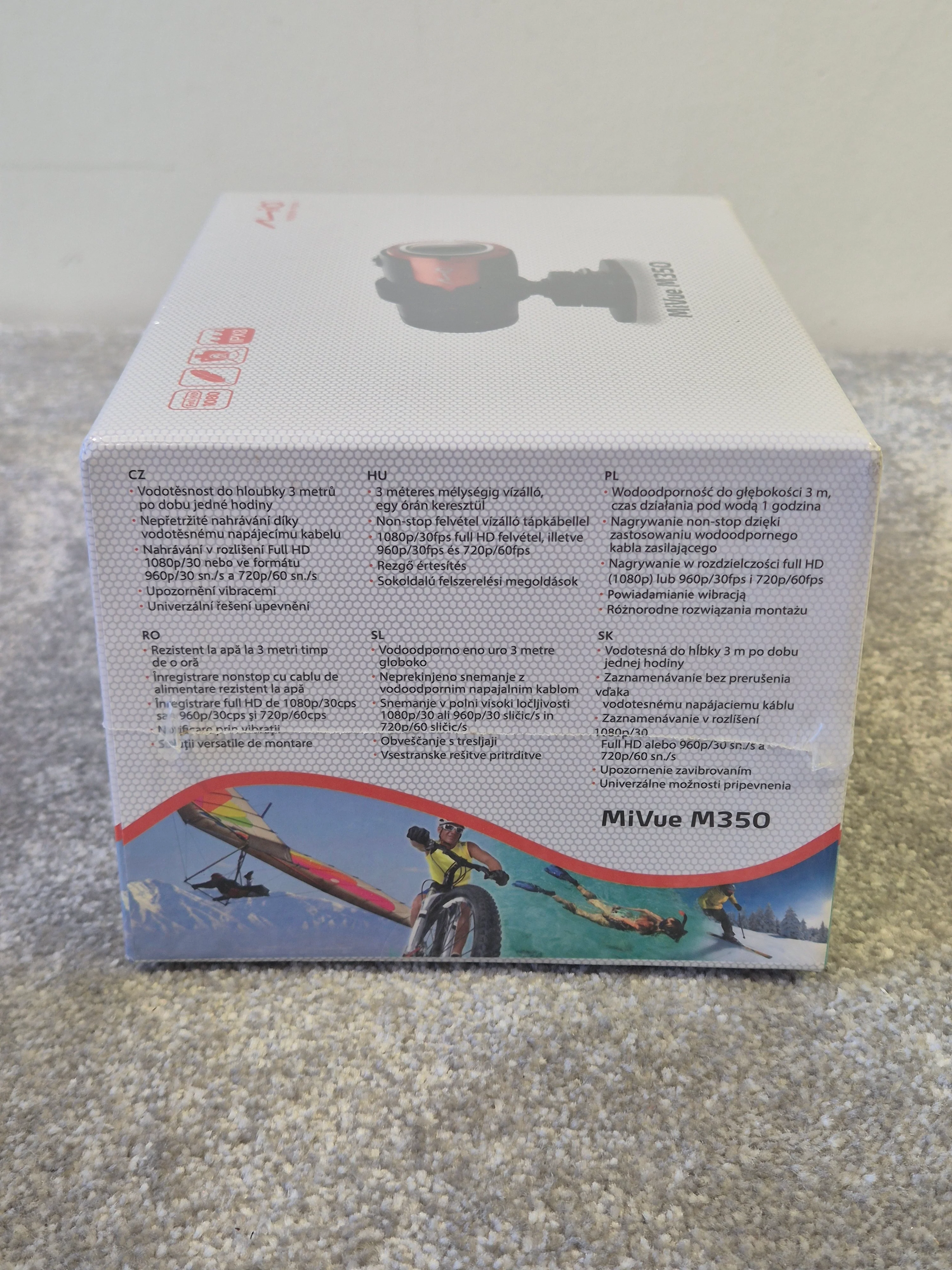 Mio MiVue M350 Waterproof Motorcycle Dash Cam - Full HD 1080p - New in Sealed Box - Image 2