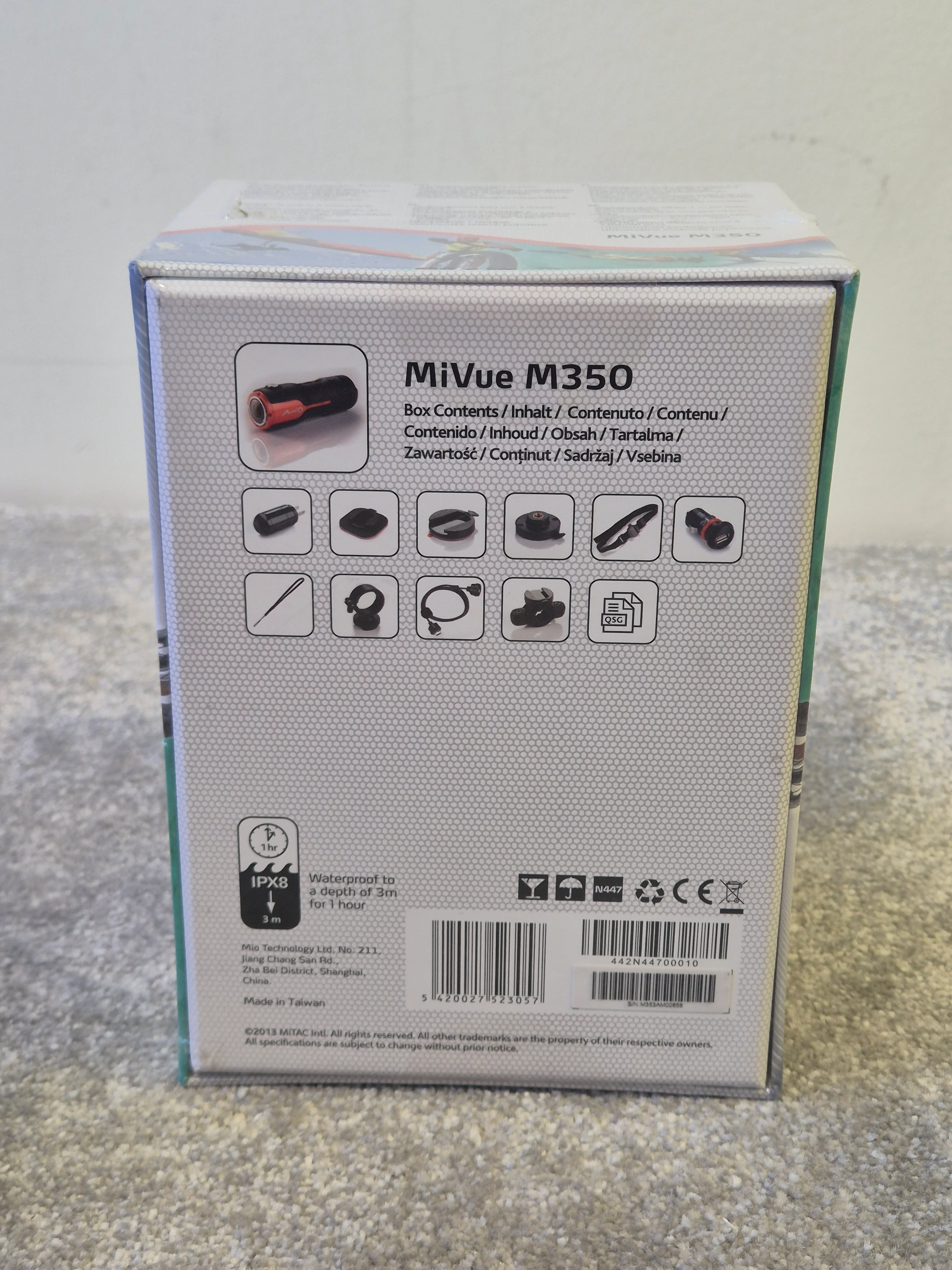 Mio MiVue M350 Waterproof Motorcycle Dash Cam - Full HD 1080p - New in Sealed Box - Image 4