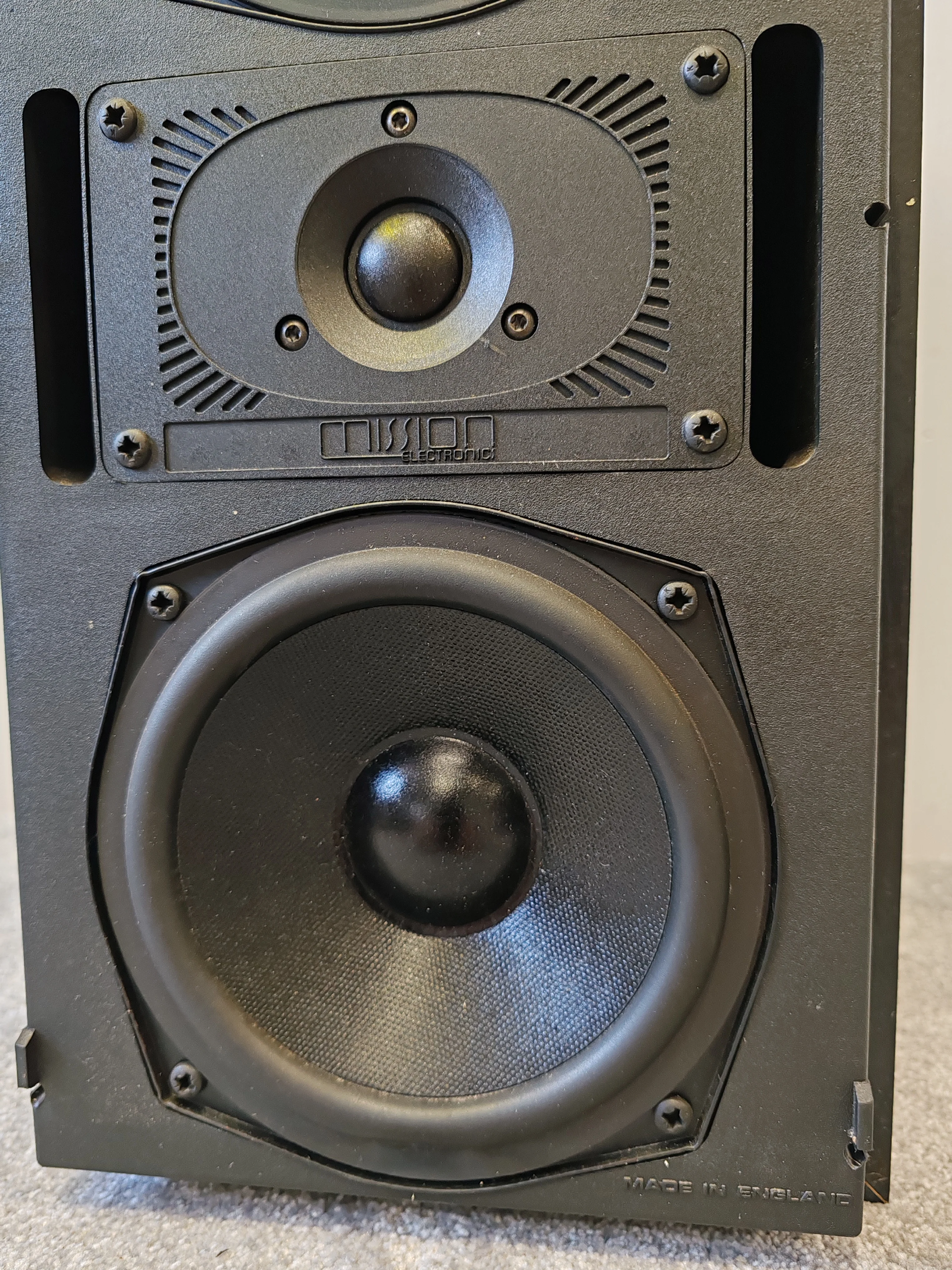 Mission 761i Matched Pair 75W Bookshelf Speakers – Fair/Good w/ Cosmetic Repairs, Fully Working - Image 17