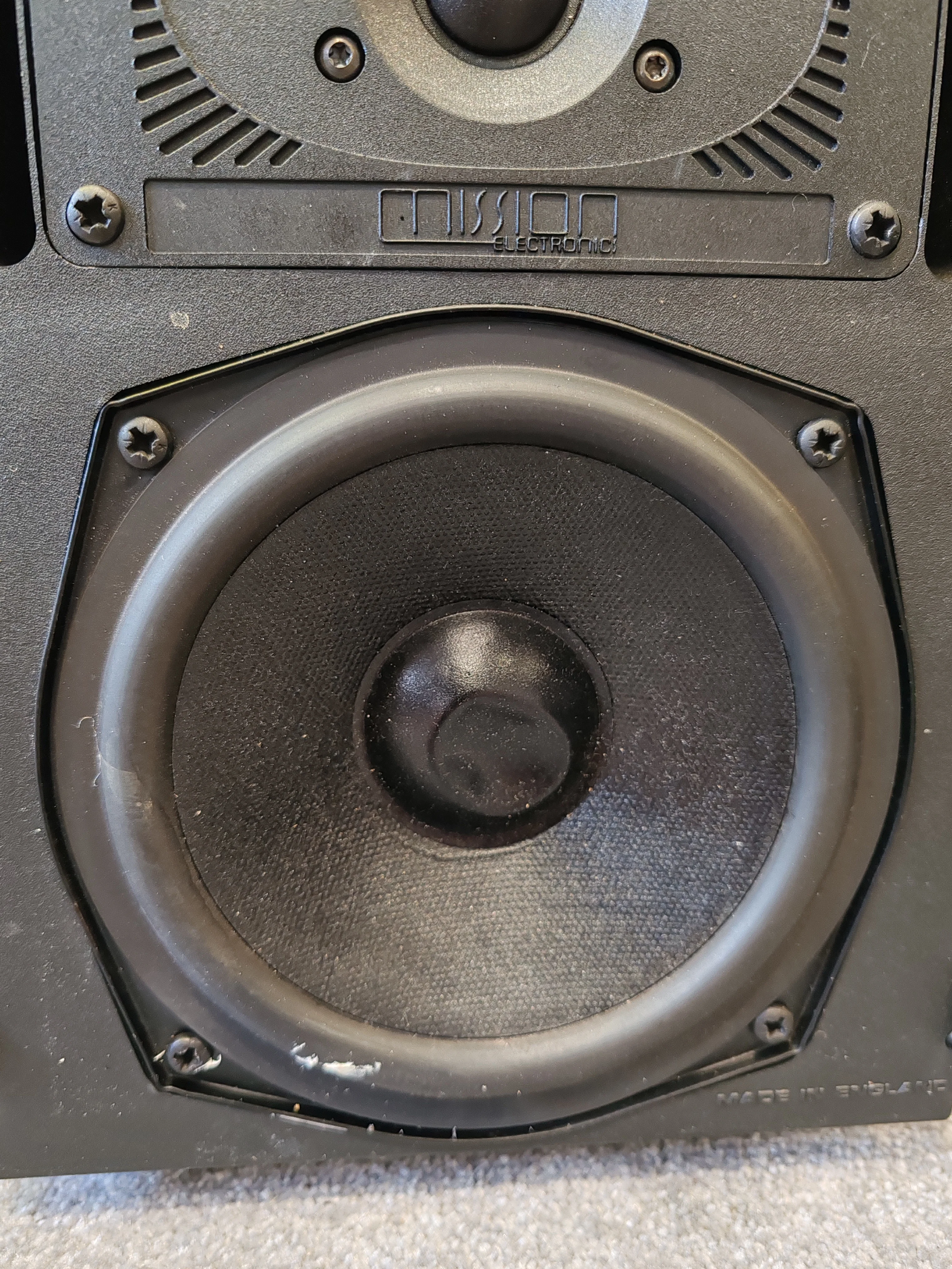 Mission 761i Matched Pair 75W Bookshelf Speakers – Fair/Good w/ Cosmetic Repairs, Fully Working - Image 18