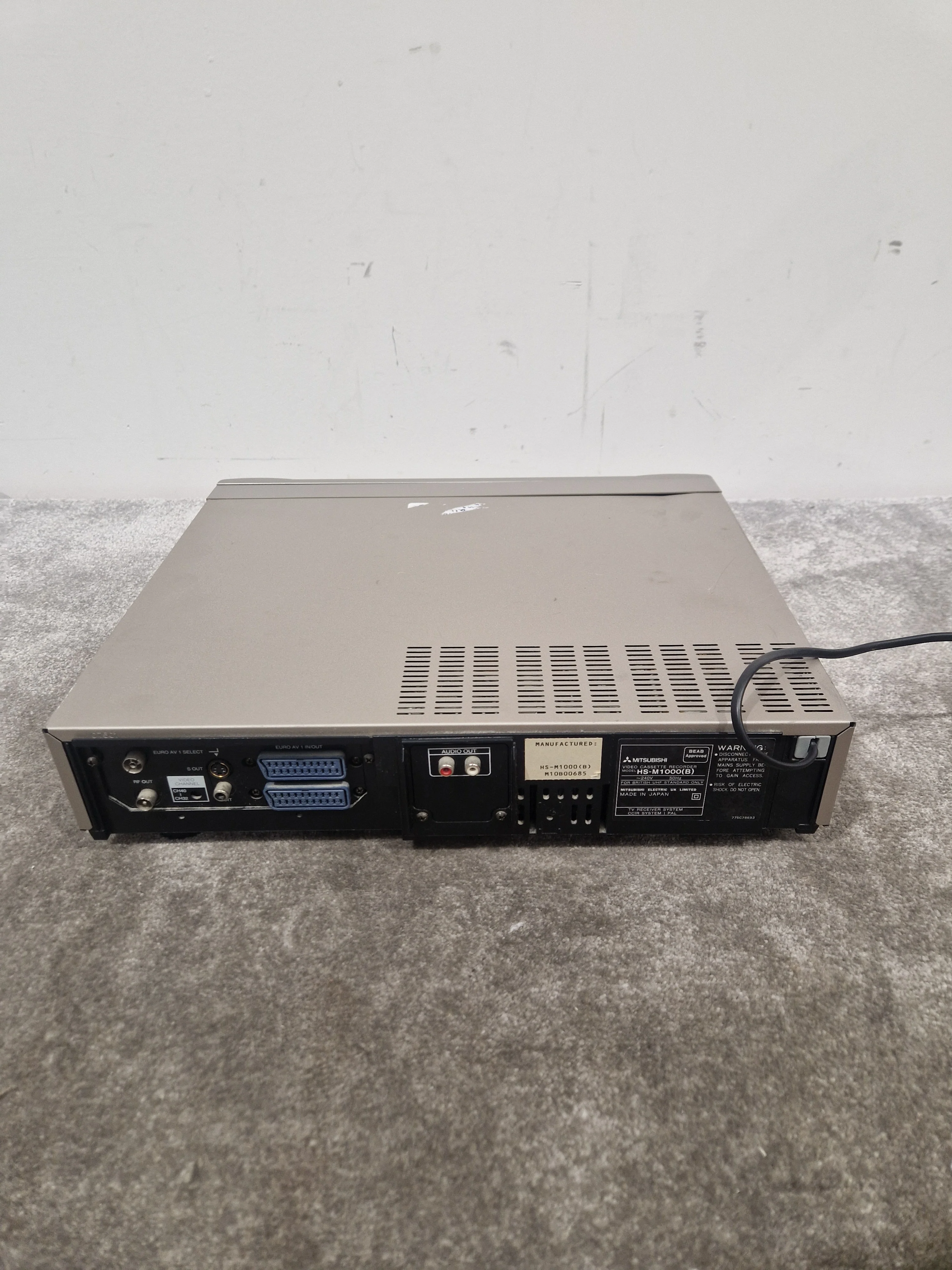 Mitsubishi M-1000 - Vintage Tape Deck - Spares or Repair w/ Power Supply - Image 6