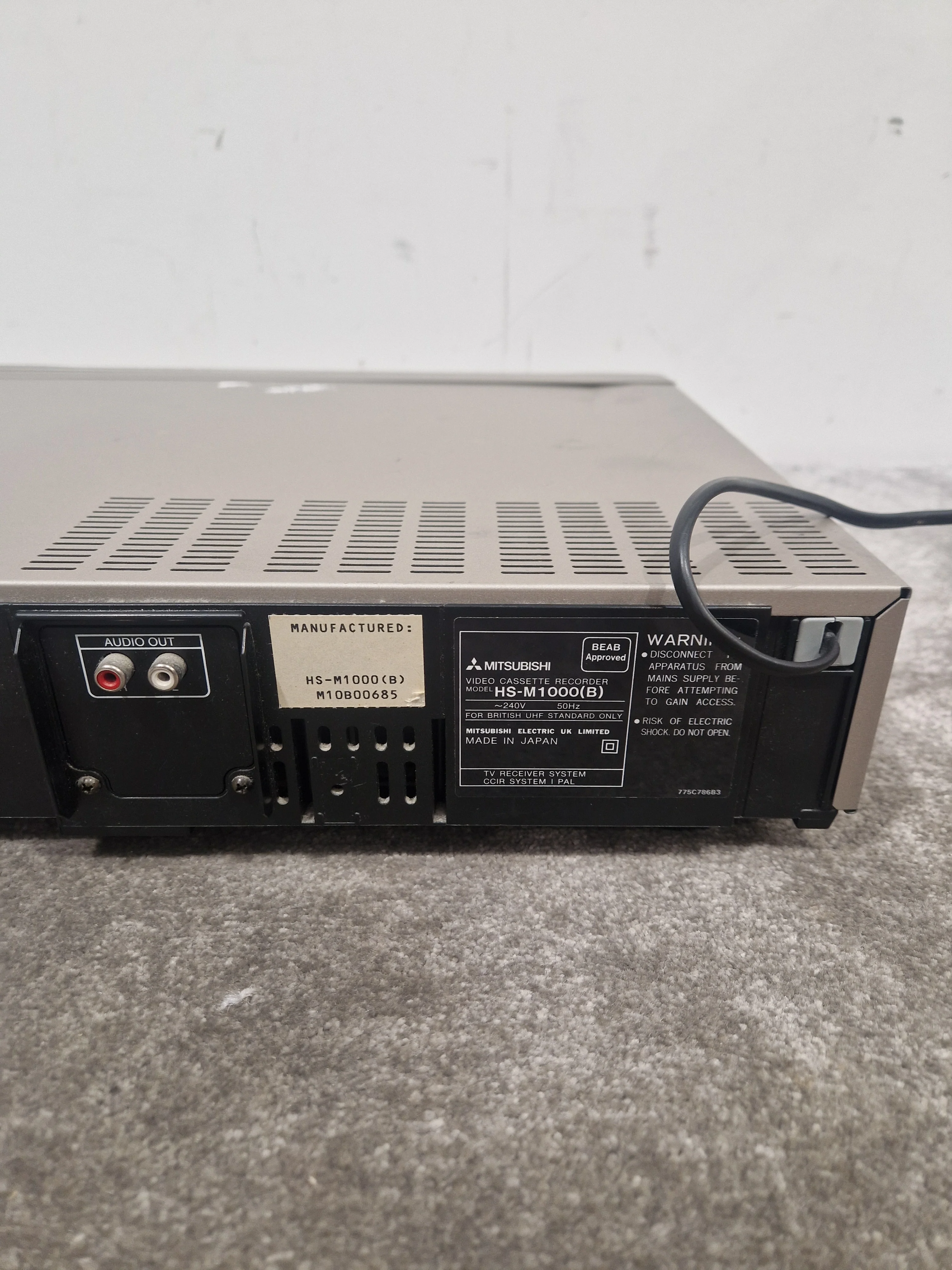 Mitsubishi M-1000 - Vintage Tape Deck - Spares or Repair w/ Power Supply - Image 7