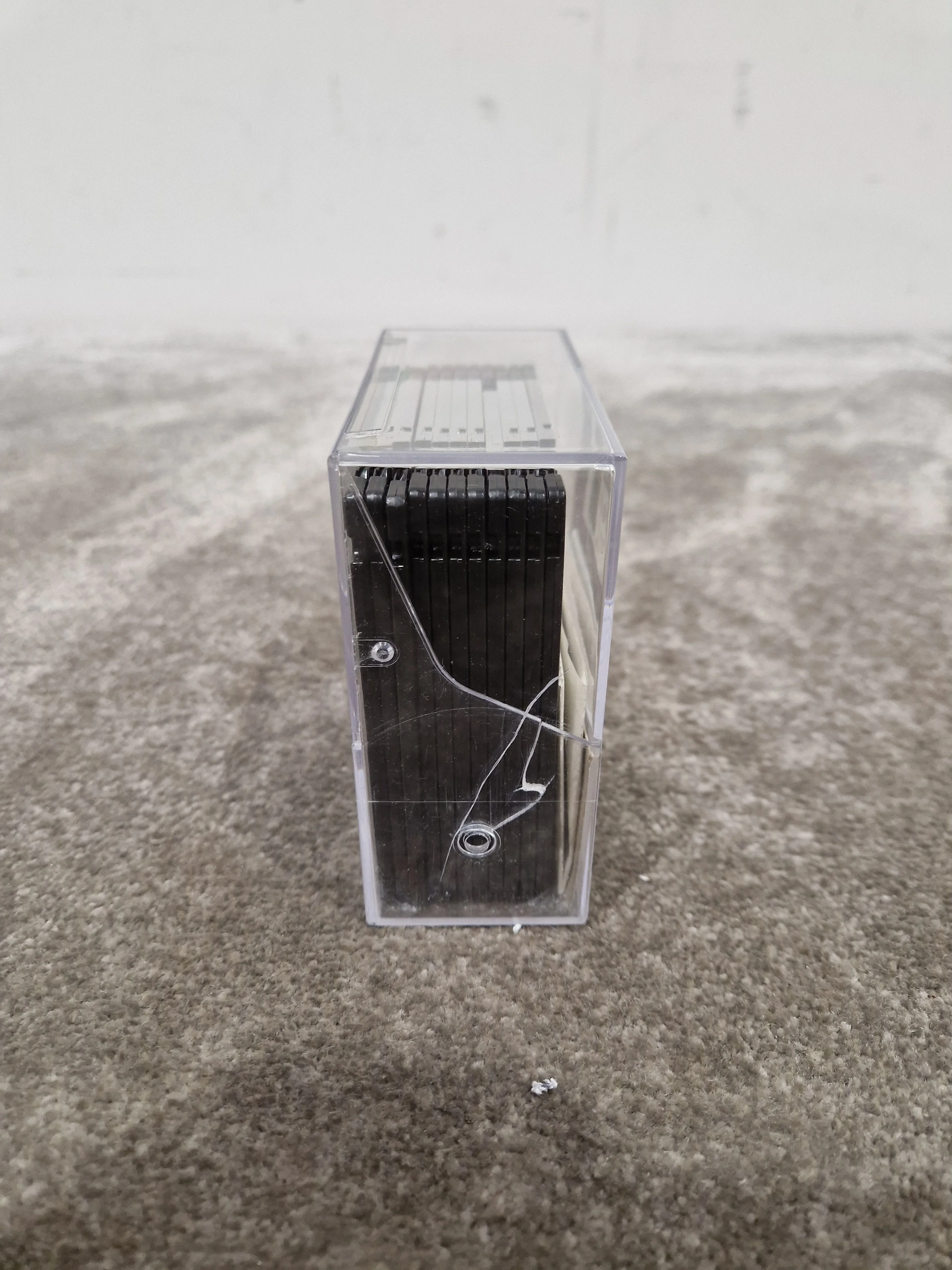 Mitsubishi Microdiscs MF2-HD Set OF-10 Black - High-Density Storage - Excellent w/ Plastic case - Image 3