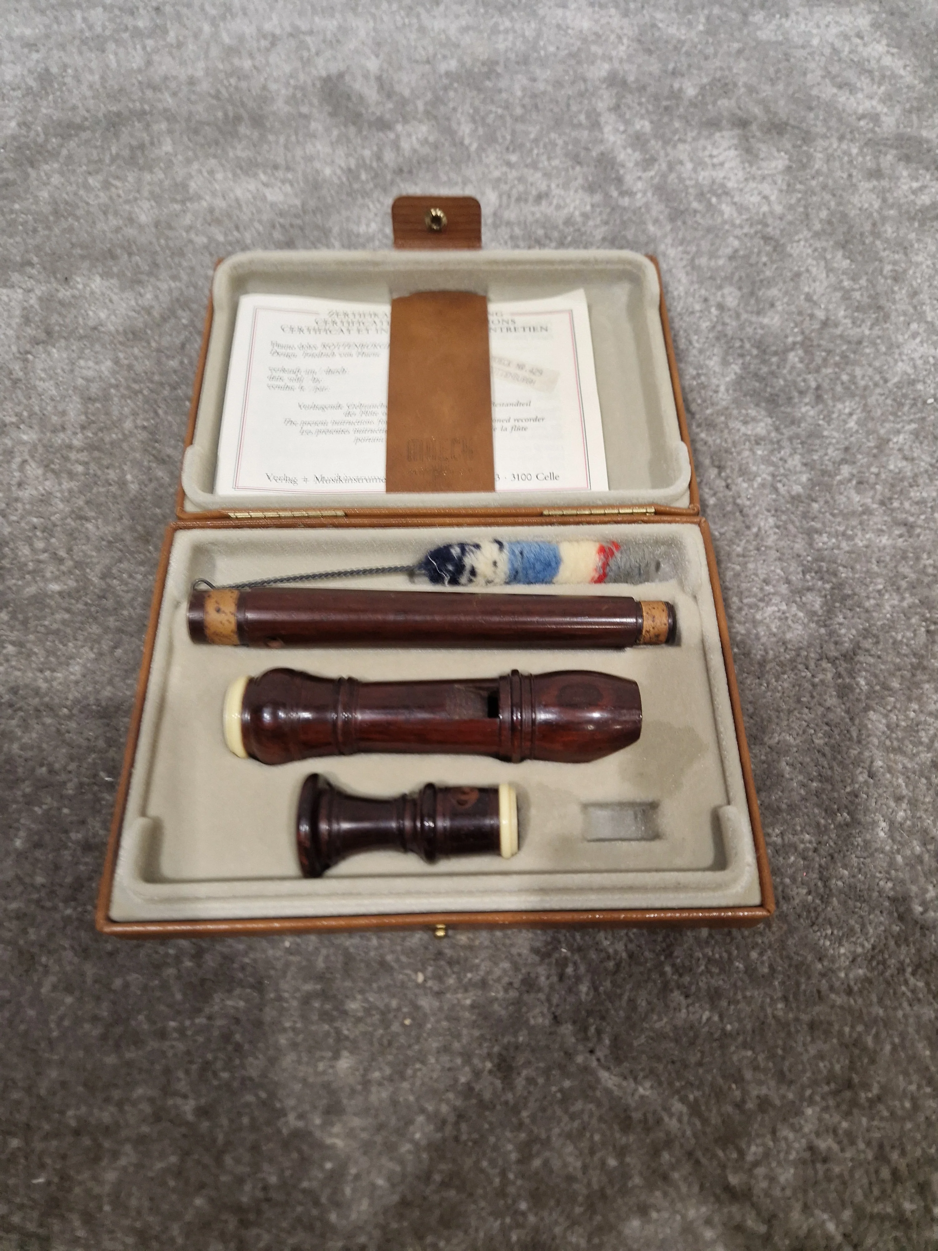 Moeck 429 Rottenburgh - Baroque Alto Recorder - Excellent w/ Hard Case - Image 3