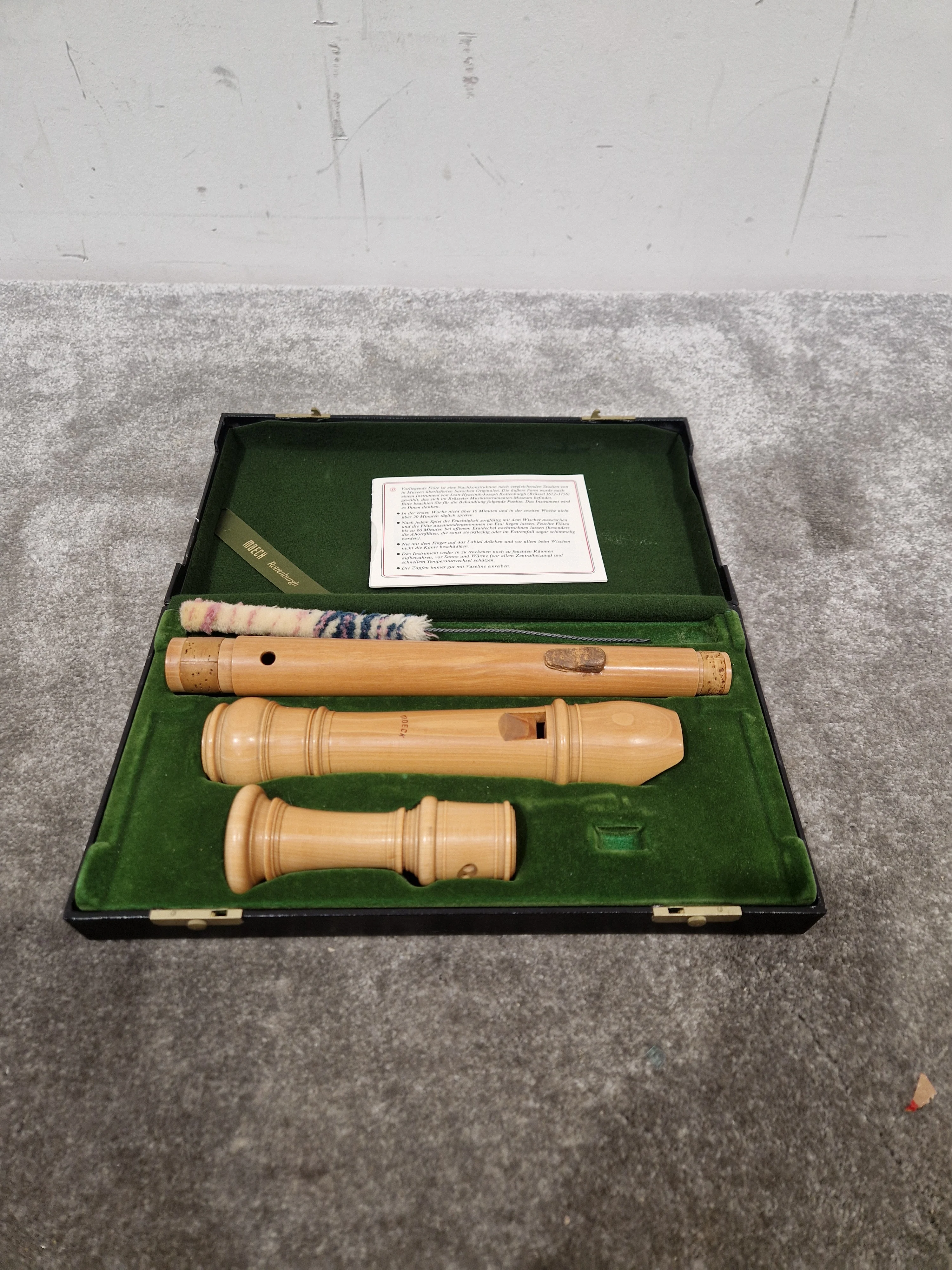 Moeck 249 Rottenburgh - Baroque Recorder - Excellent w/ Hard Case - Image 2