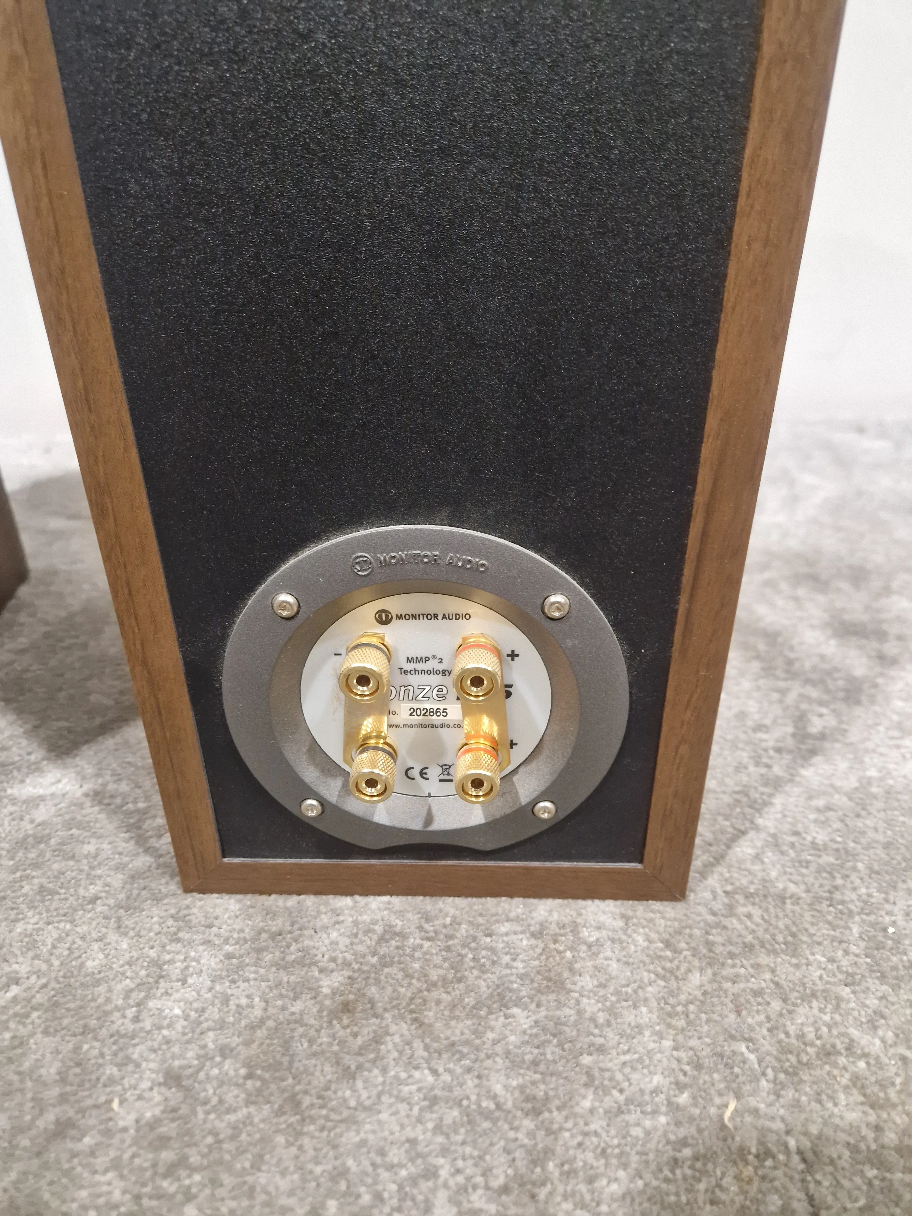 Monitor Audio Bronze 6 - Floorstanding Speakers - Pair - Walnut - Good - Image 8