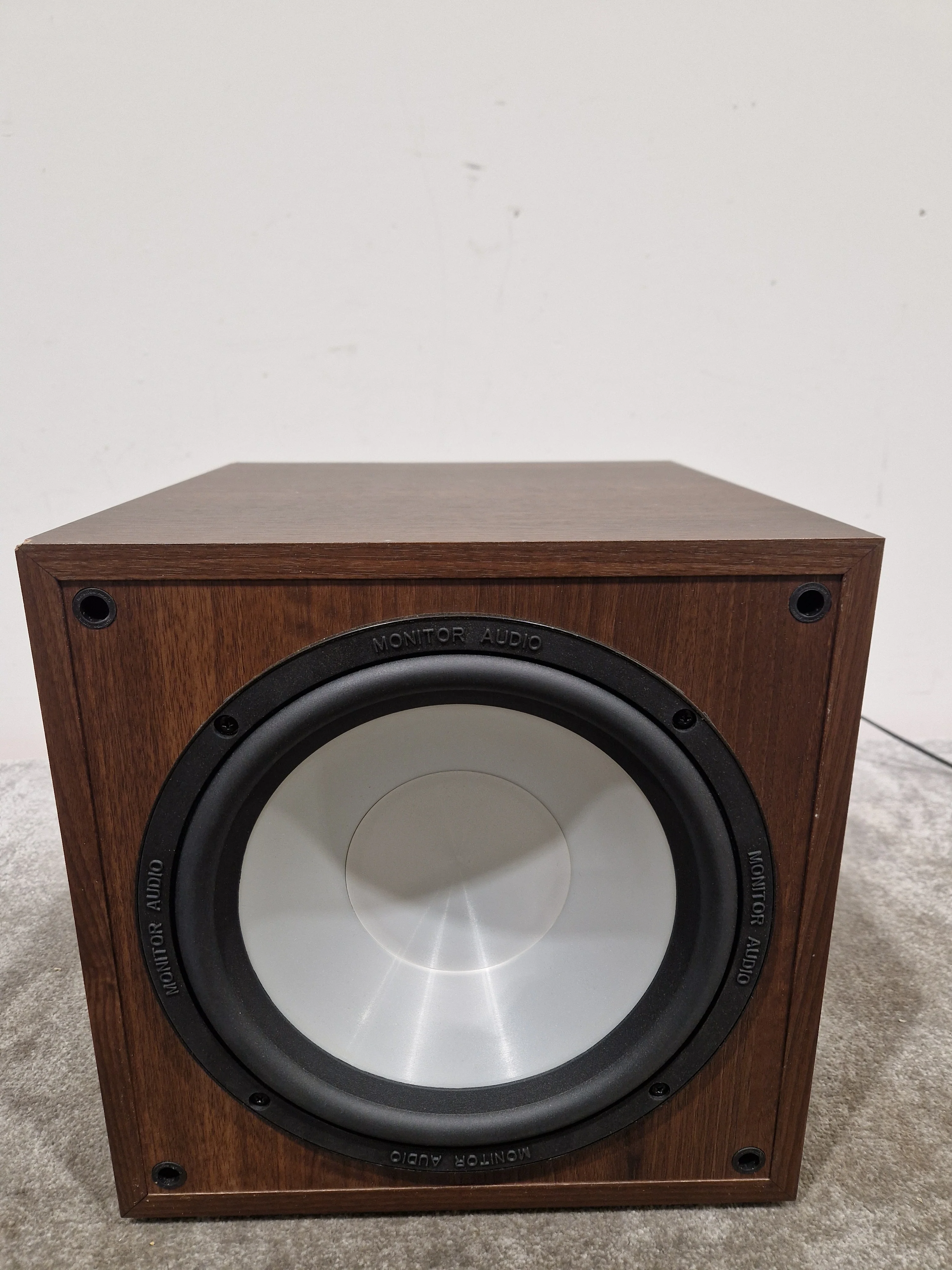 Monitor Audio MRW-10 - Active Subwoofer - Walnut - Excellent - Image 13