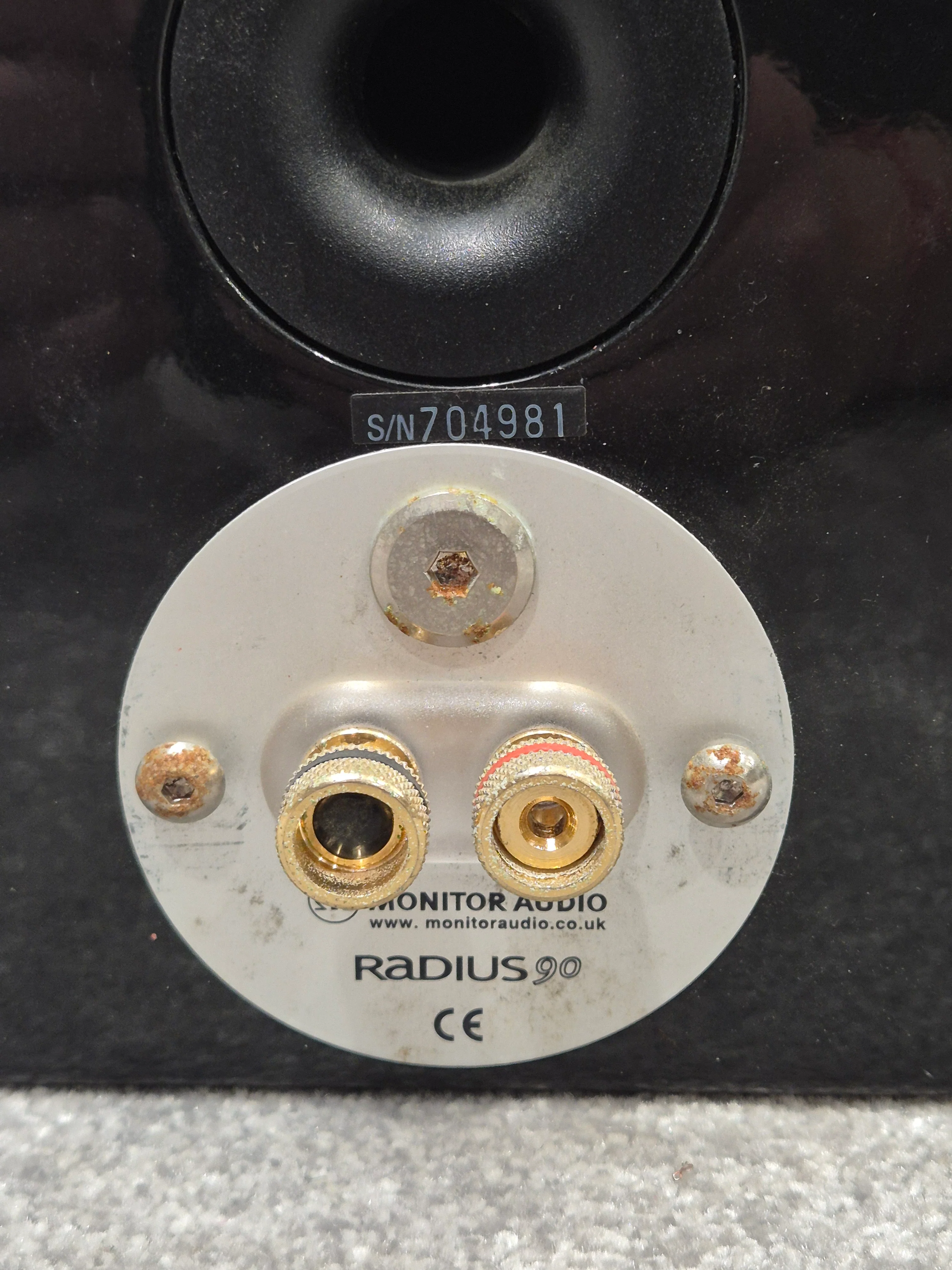 Pair of Monitor Audio Radius 90 Bookshelf Speakers – Good Condition – Fully Tested - Image 5