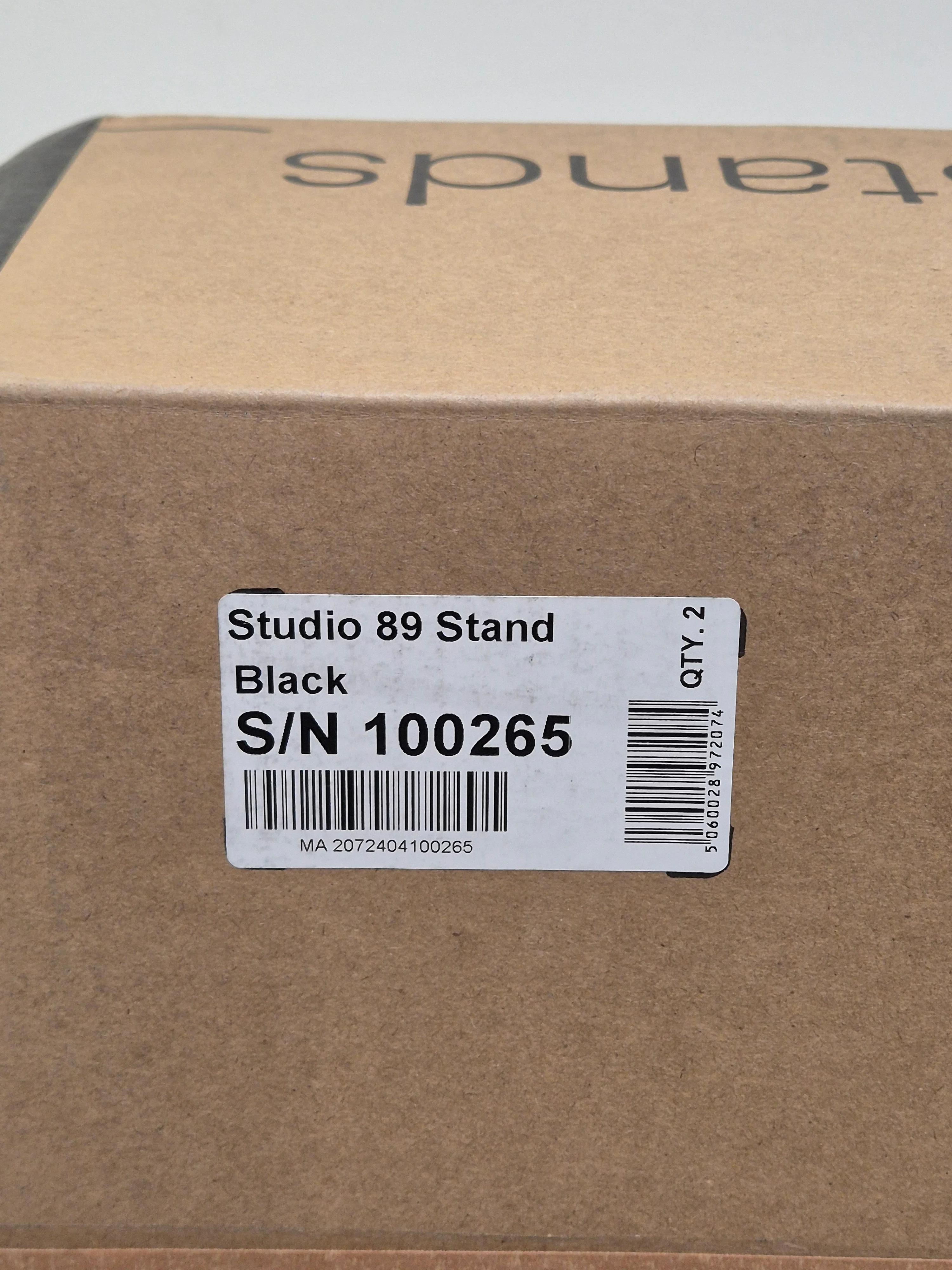 Monitor Audio Studio 89 Black Stands - High-Quality Audio Stands - New w/ Original Box - Image 4