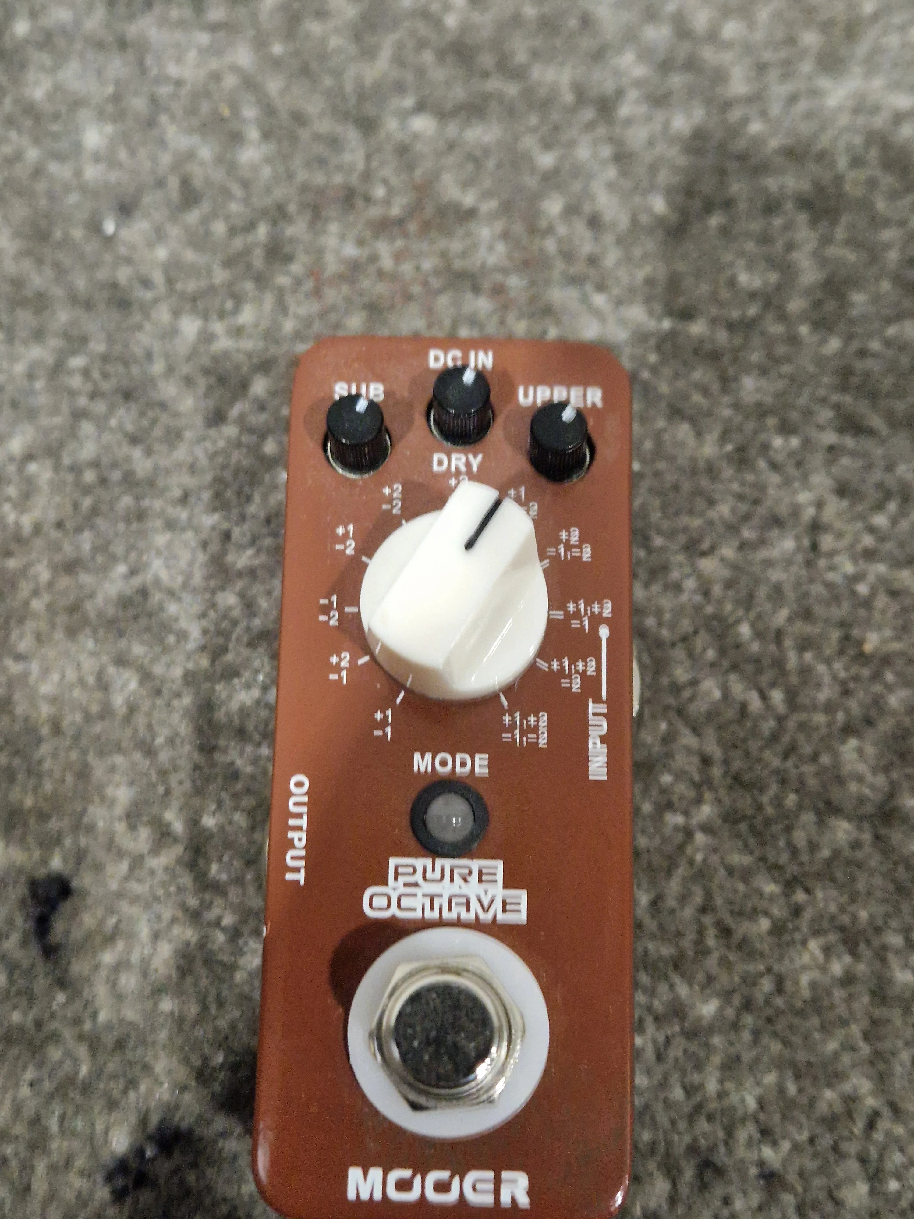 Mooer Pure Octive - Compact Polyphonic Pitch Pedal - Excellent - Image 5