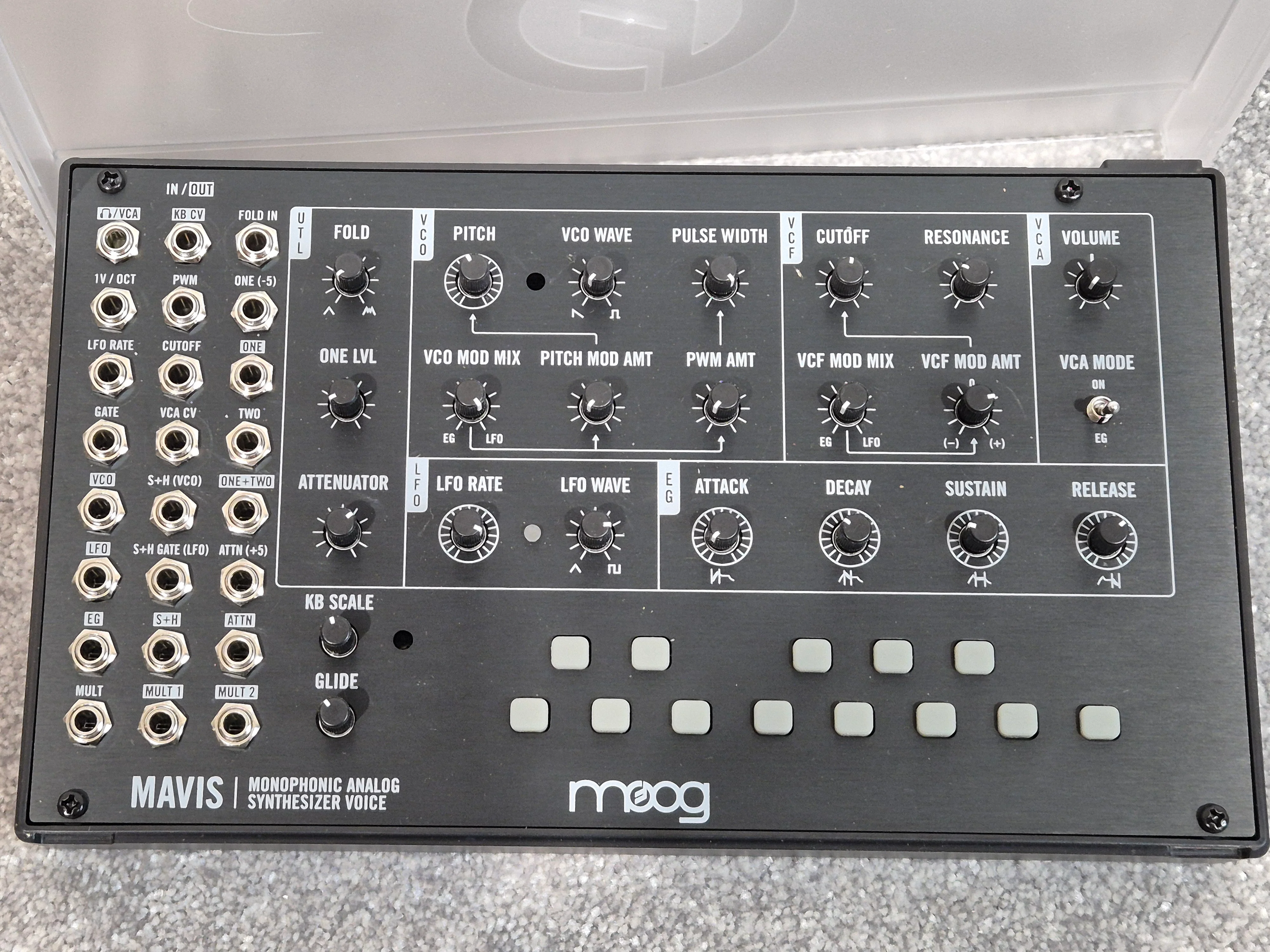 Moog Mavis Analog Synth - Semi-Modular Analog Synthesizer - Image 2