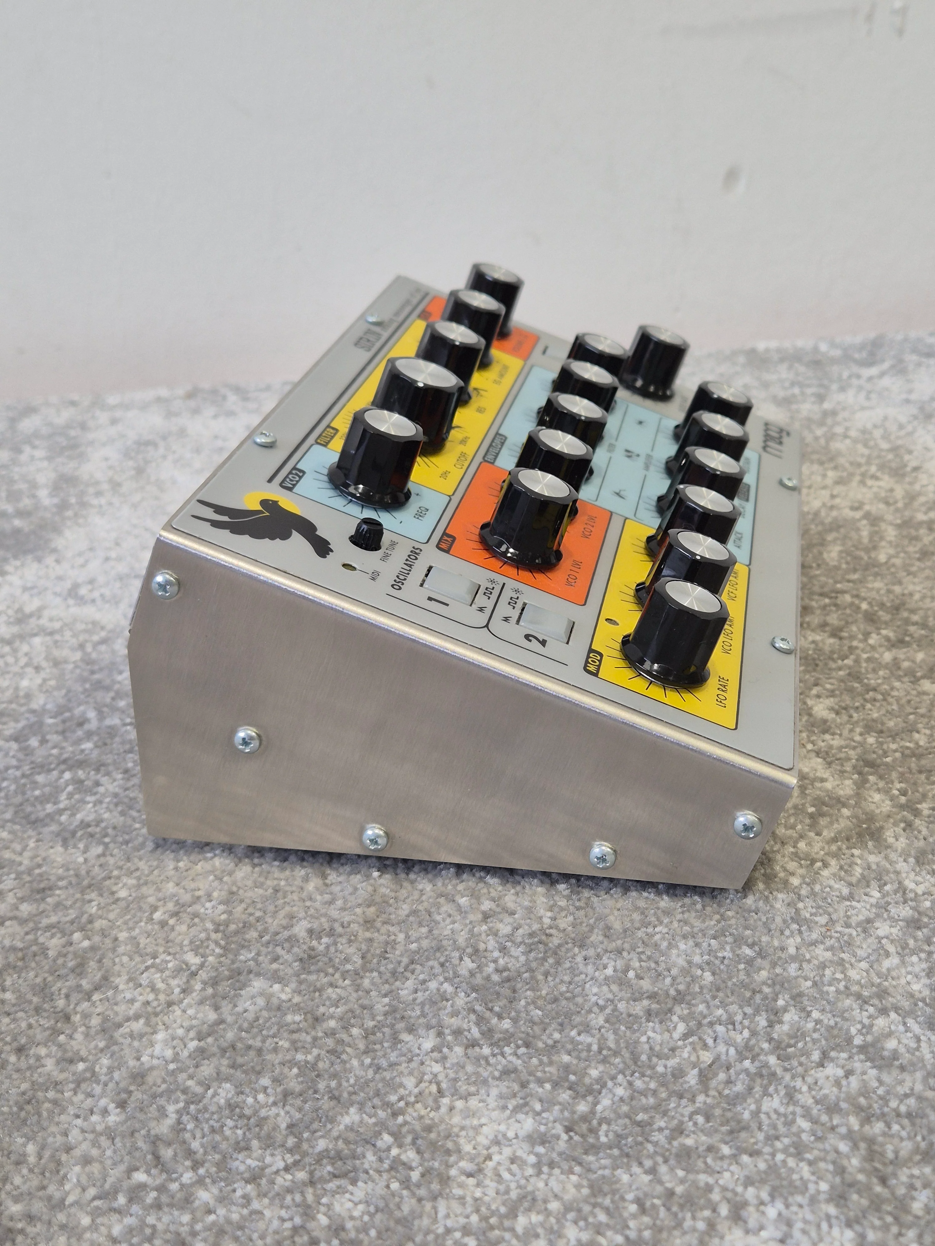 Moog Sirin – Limited Edition Analog Synthesizer Module – Excellent w/ Power Supply, Manuals & Decksaver - Image 4