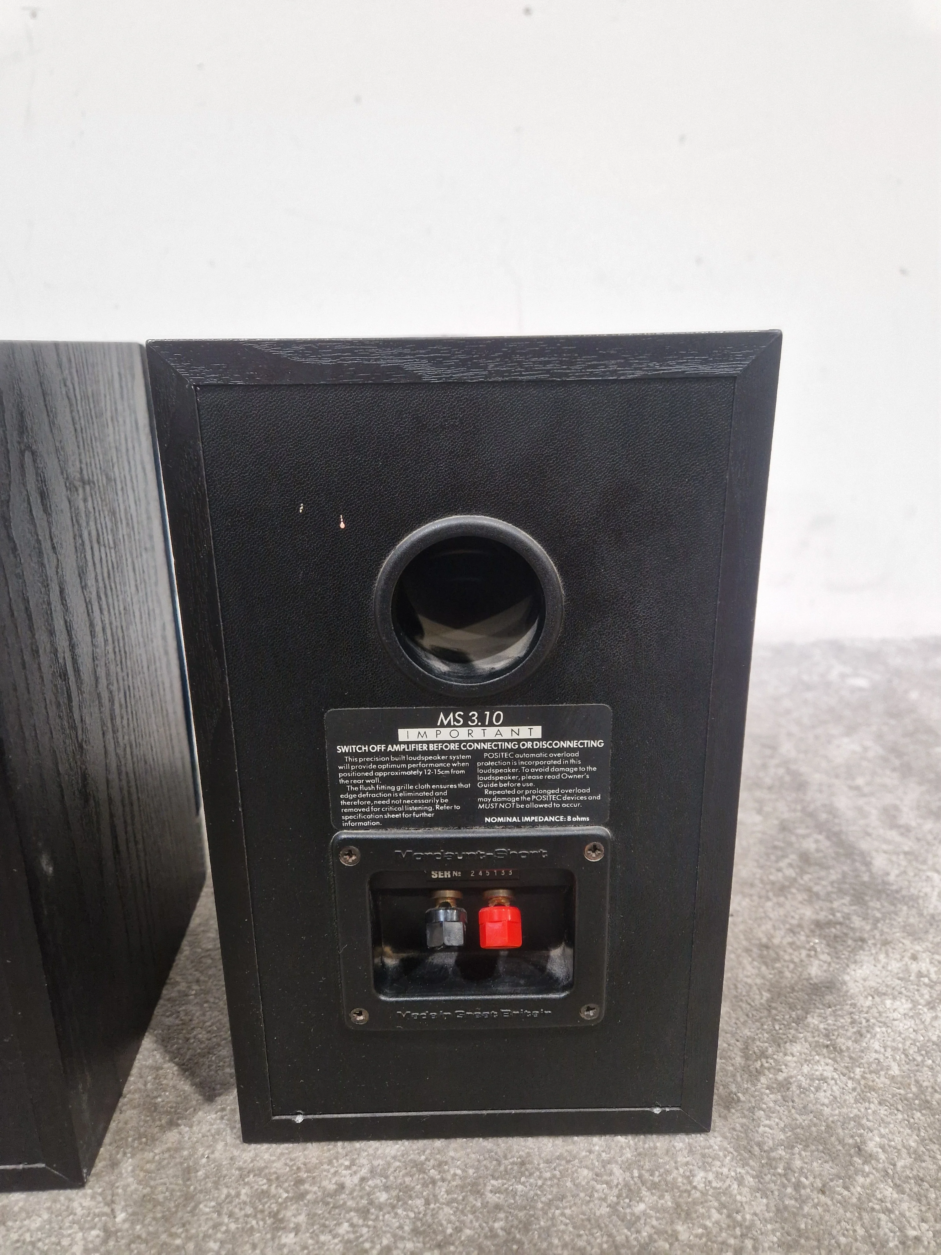 Mordaunt-Short MS3.10 Speaker Pair Speaker Pair - Compact Design - Very Good - Image 12