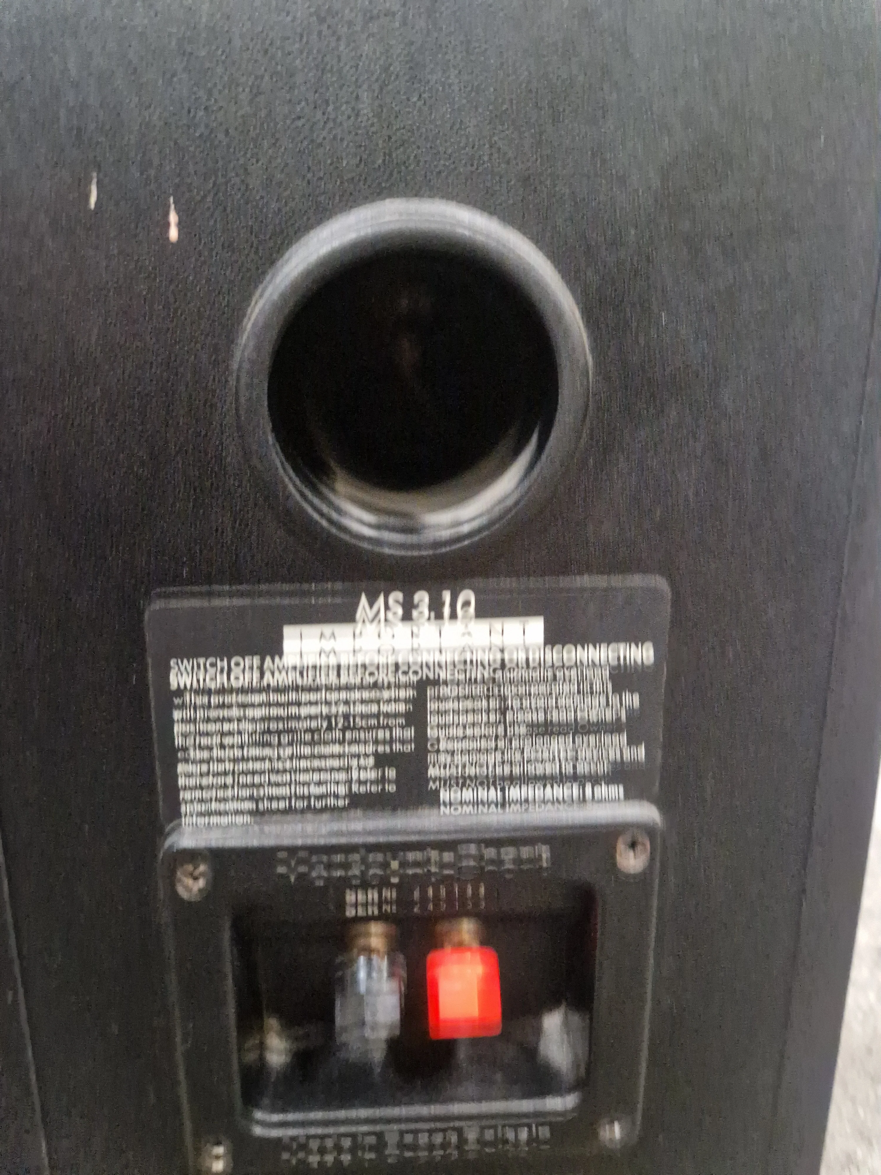 Mordaunt-Short MS3.10 Speaker Pair Speaker Pair - Compact Design - Very Good - Image 14