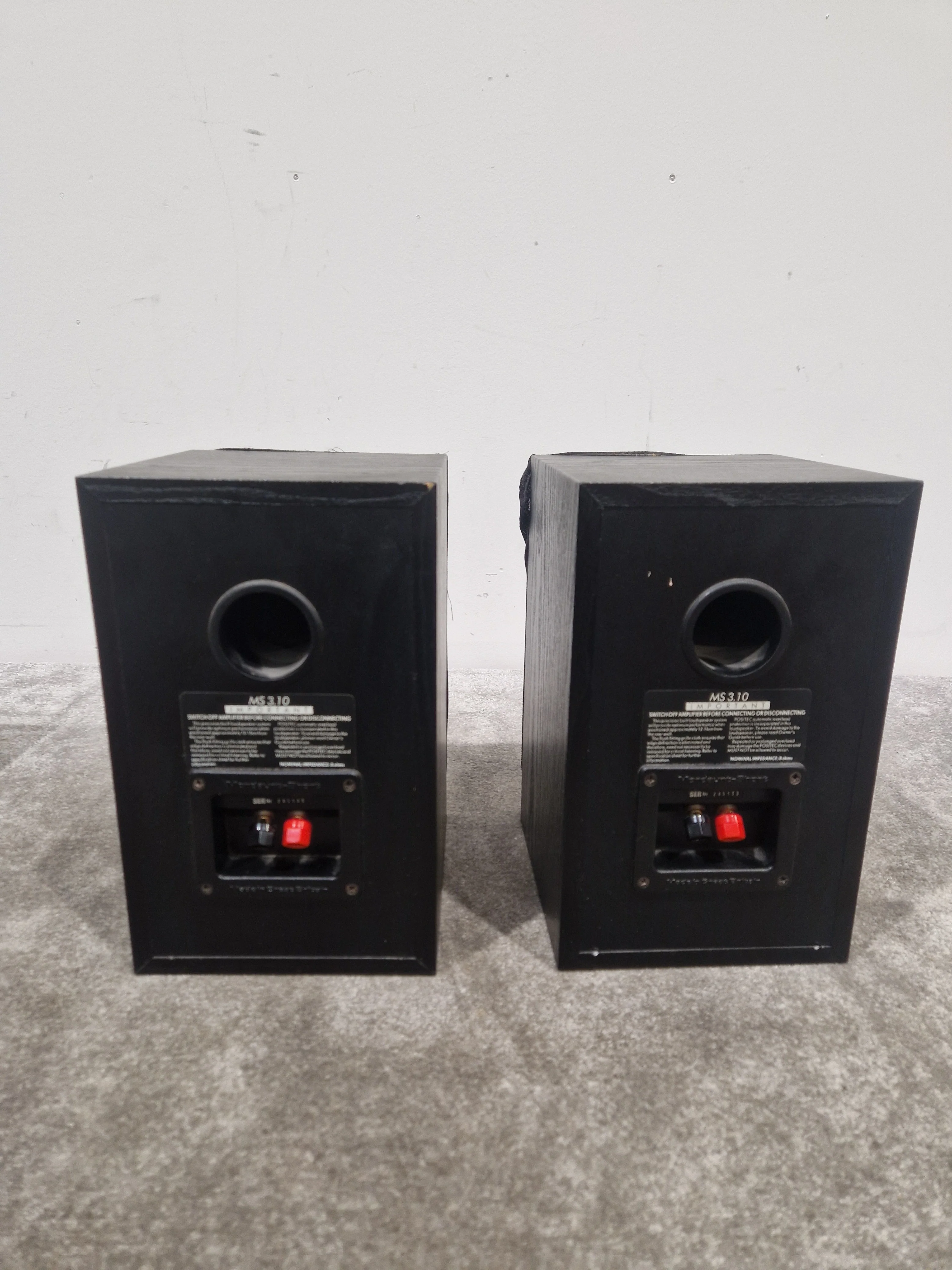 Mordaunt-Short MS3.10 Speaker Pair Speaker Pair - Compact Design - Very Good - Image 3