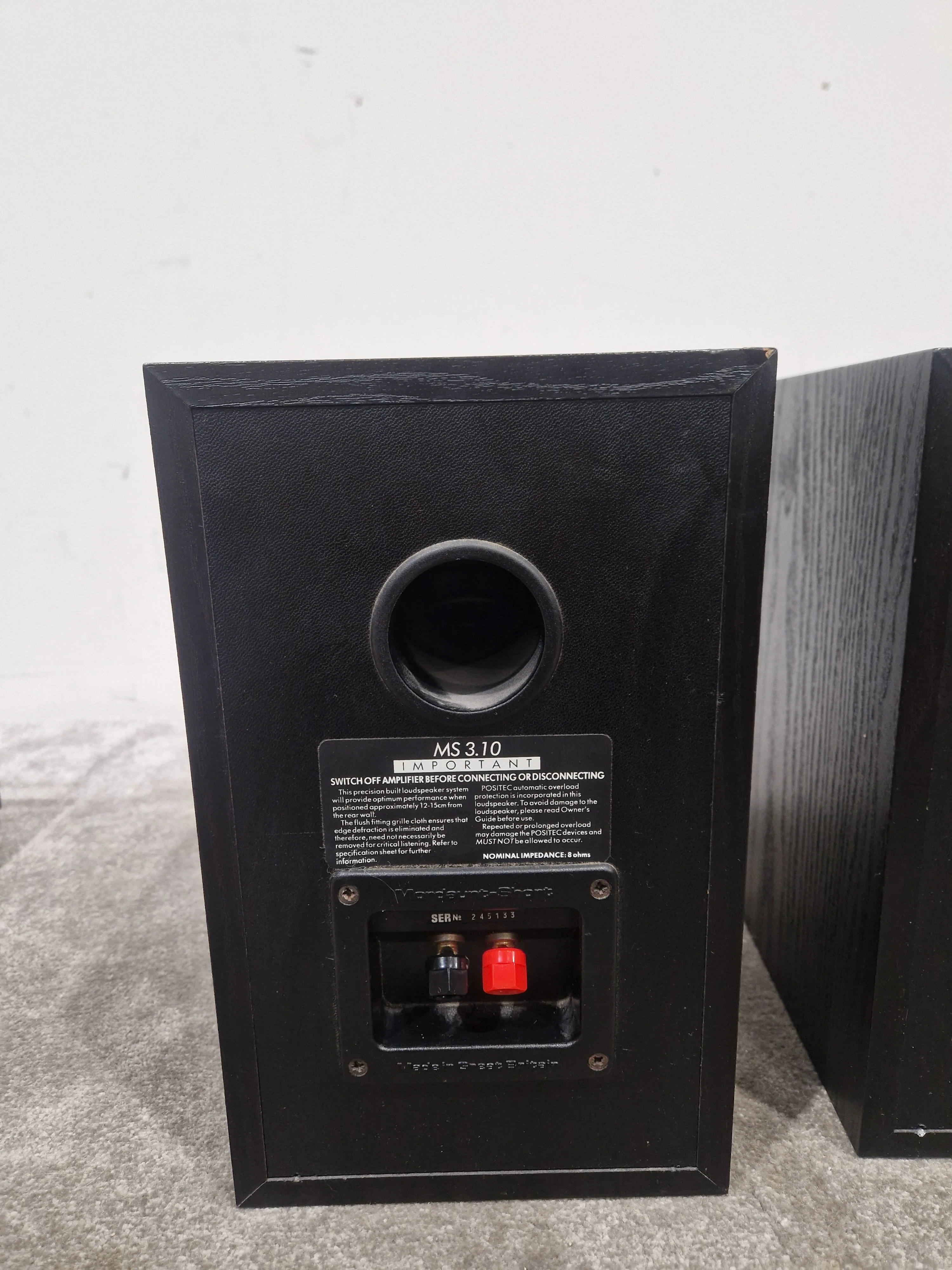 Mordaunt-Short MS3.10 Speaker Pair Speaker Pair - Compact Design - Very Good - Image 7