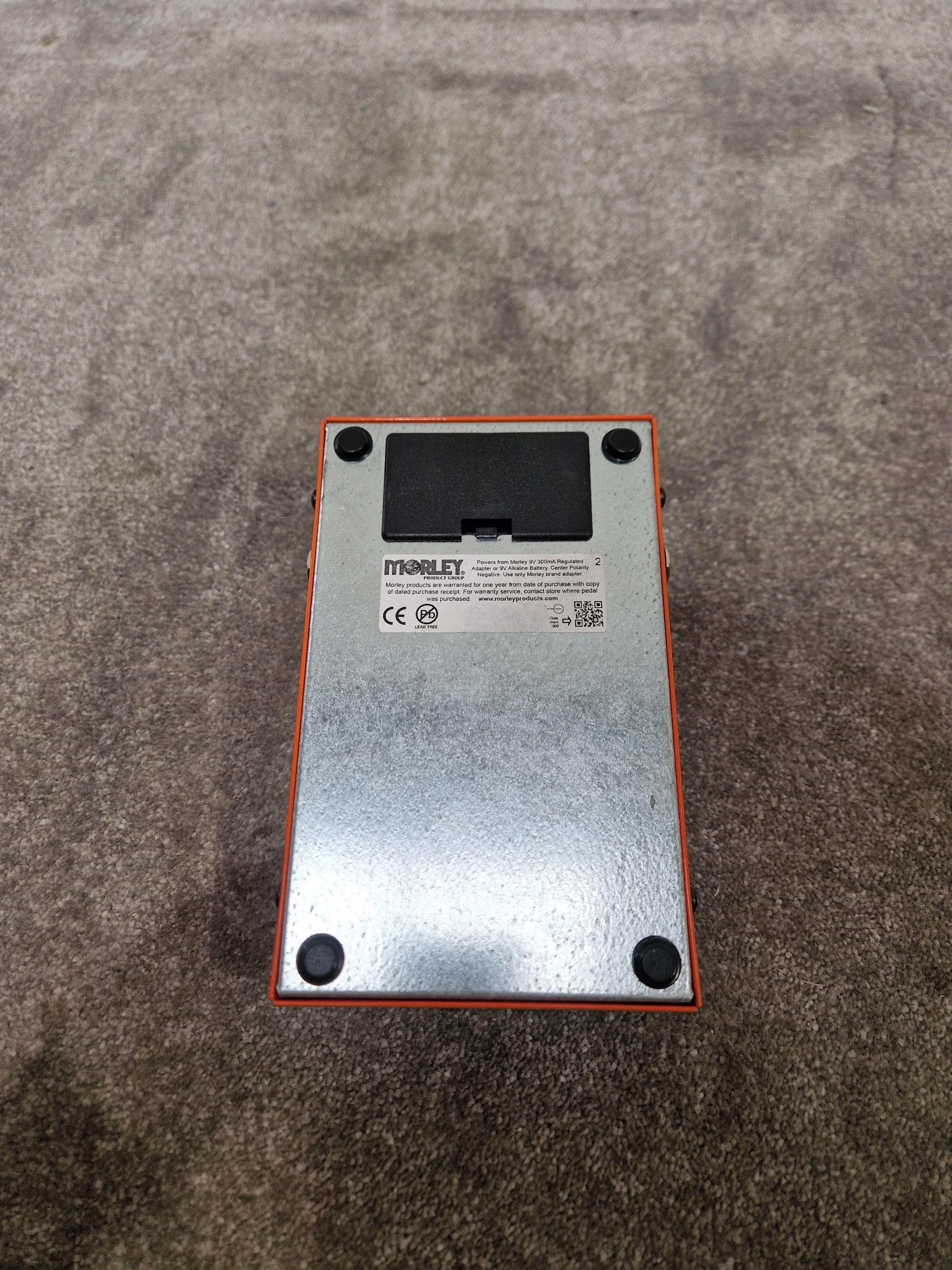Morley 20/20 Wah Lock Effects Pedal - Unique Wah Lock Feature, Versatile Tone - Excellent w/ Original Box - Image 5