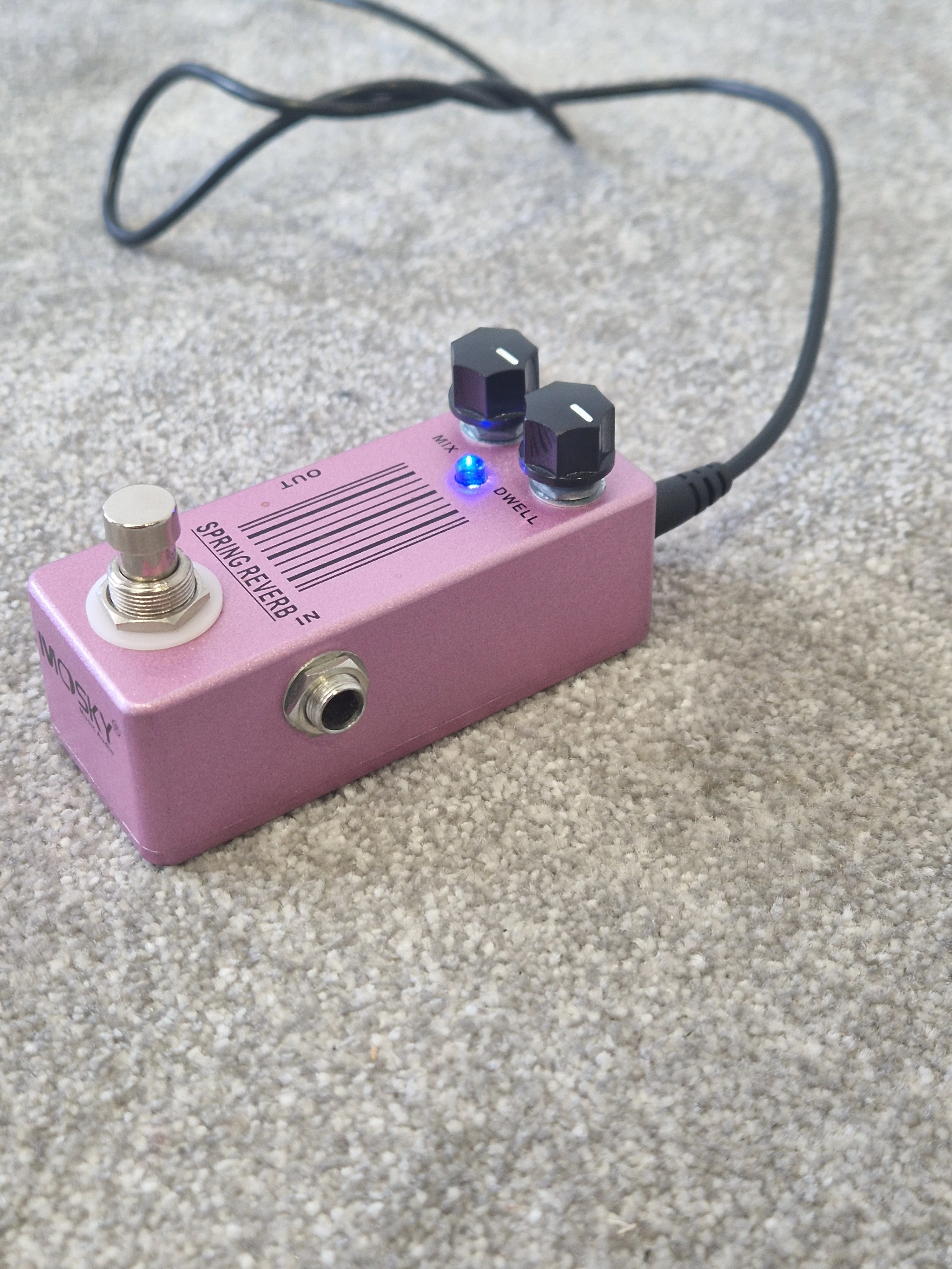 Mosky Spring Reverb Effects Pedal – Compact Vintage-Style Ambience - Excellent (Copy) - Image 2