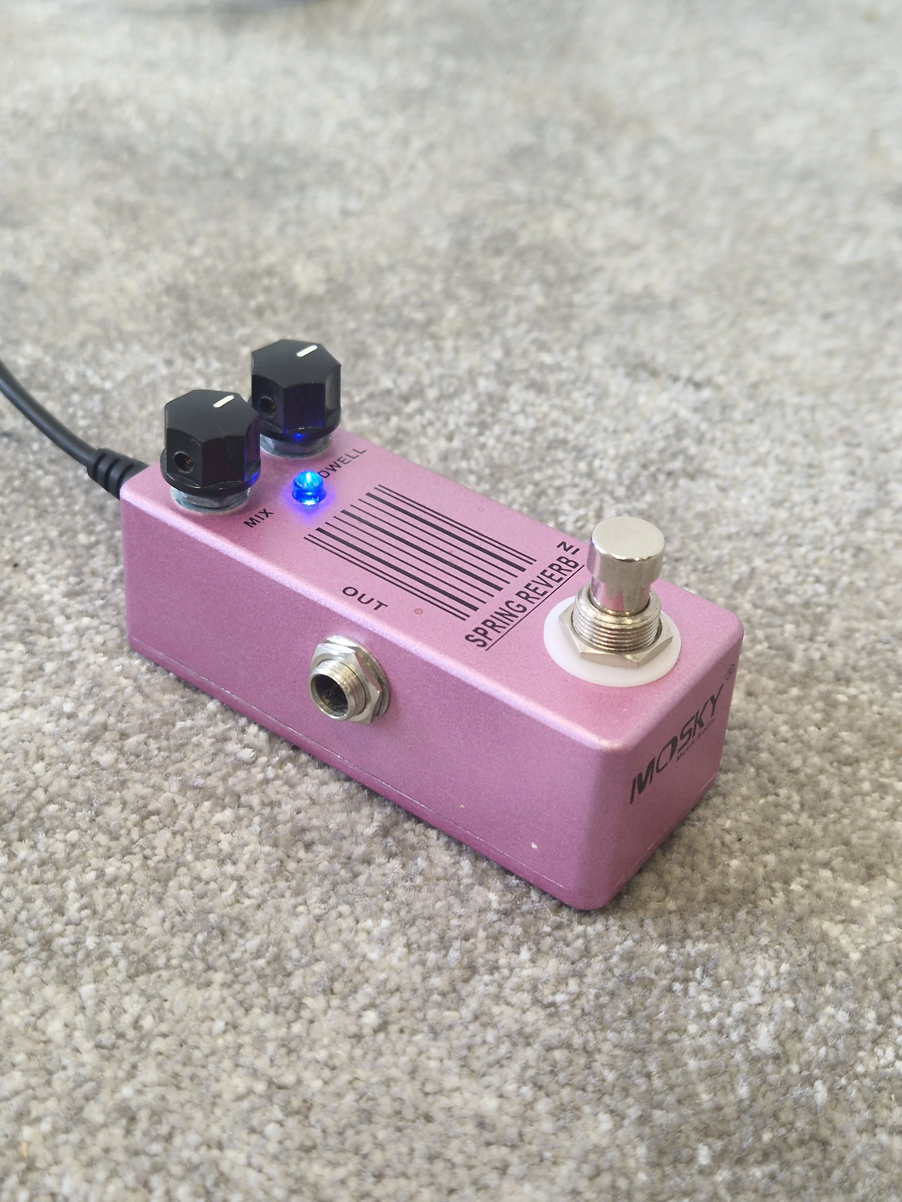 Mosky Spring Reverb Effects Pedal – Compact Vintage-Style Ambience - Excellent (Copy) - Image 3