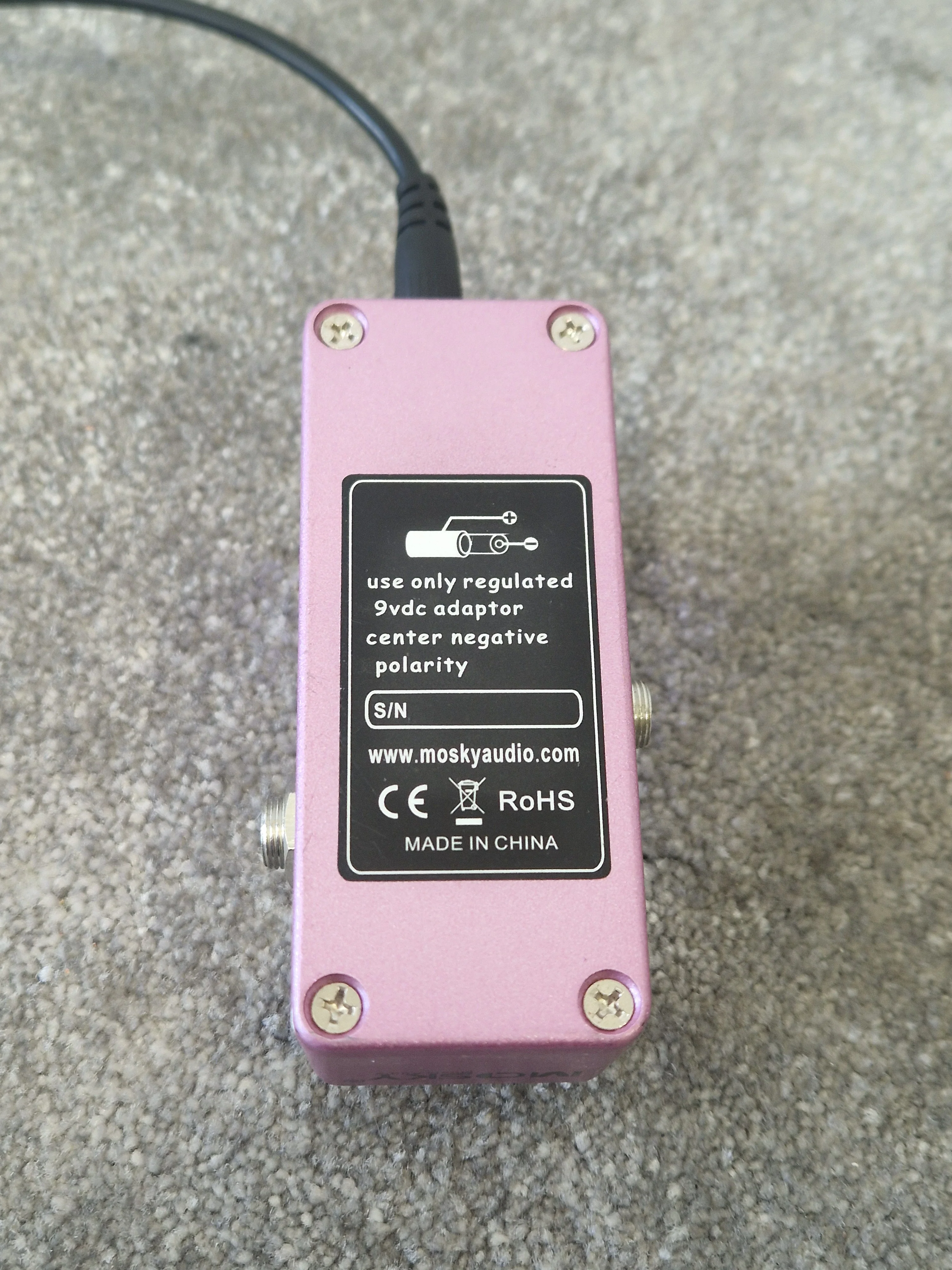 Mosky Spring Reverb Effects Pedal – Compact Vintage-Style Ambience - Excellent (Copy) - Image 5