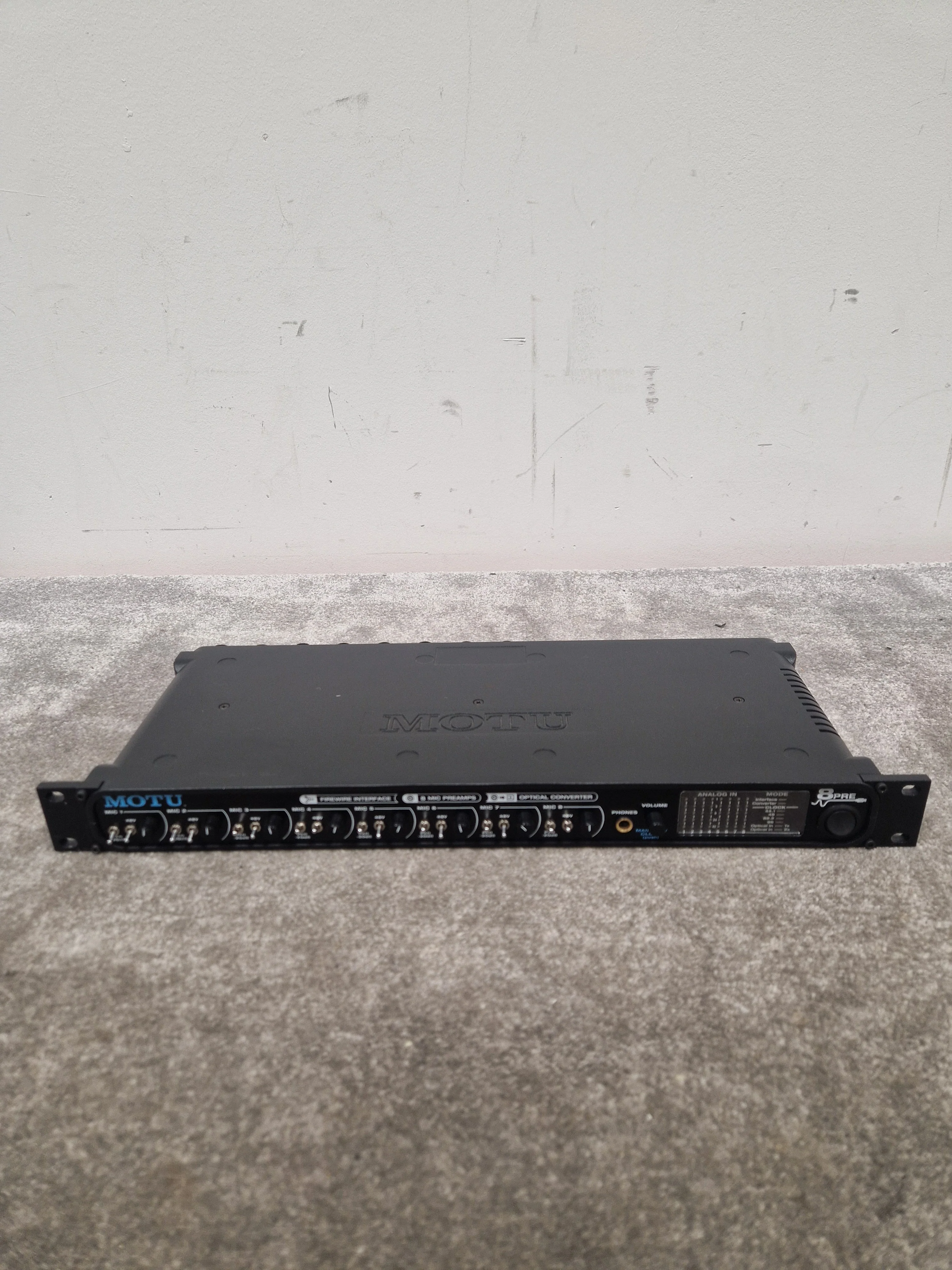 Motu 8-PRE - FireWire Audio Interface - Spares or Repair