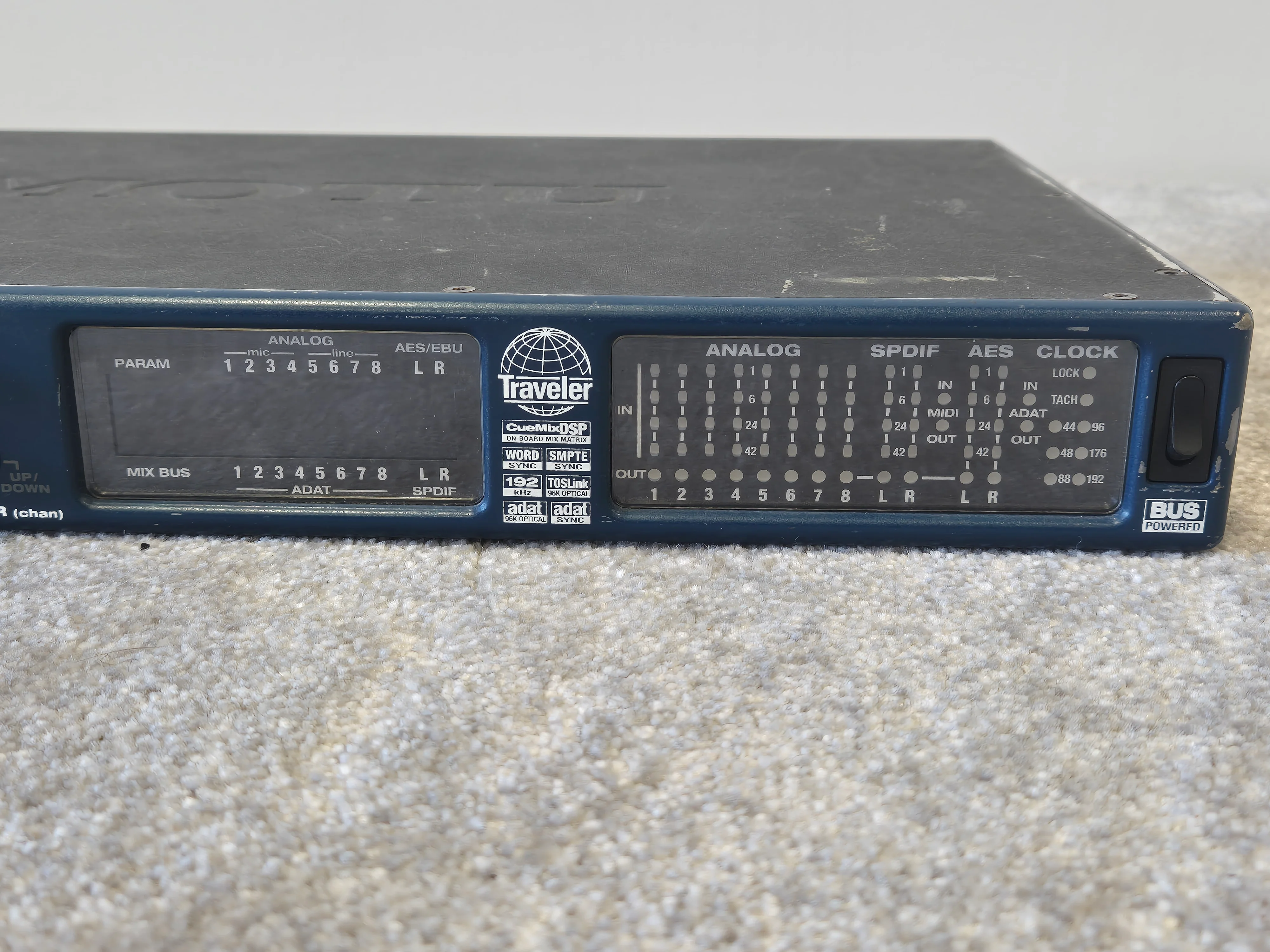Motu Traveler MK1 24-BIT Digital Audio Workstation - FireWire Interface - Good - Image 3