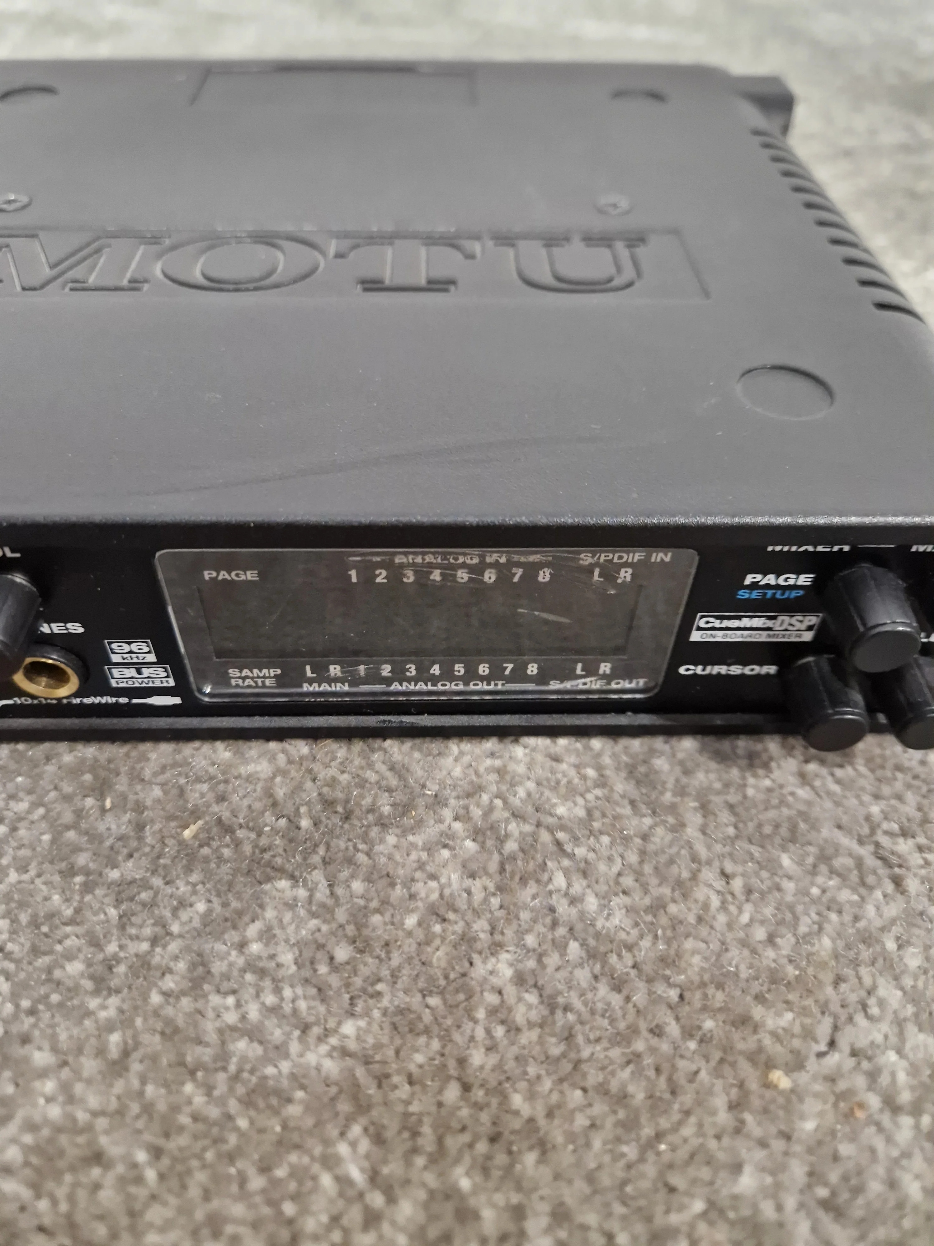 MOTU UltraLite - Audio Interface - Black - Excellent - Image 3