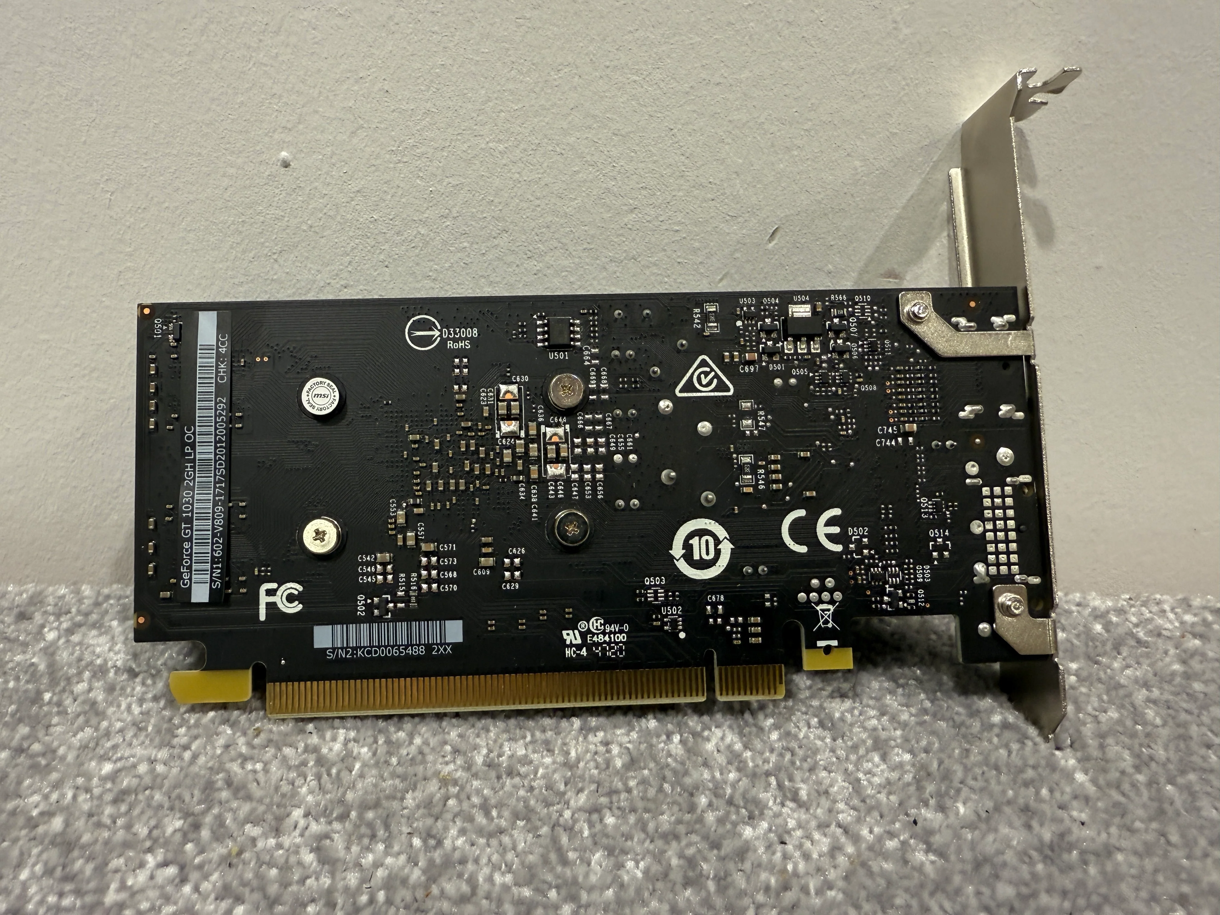 MSI GeForce GT 1030 2GH LC OC Graphics Card for PC - Image 3