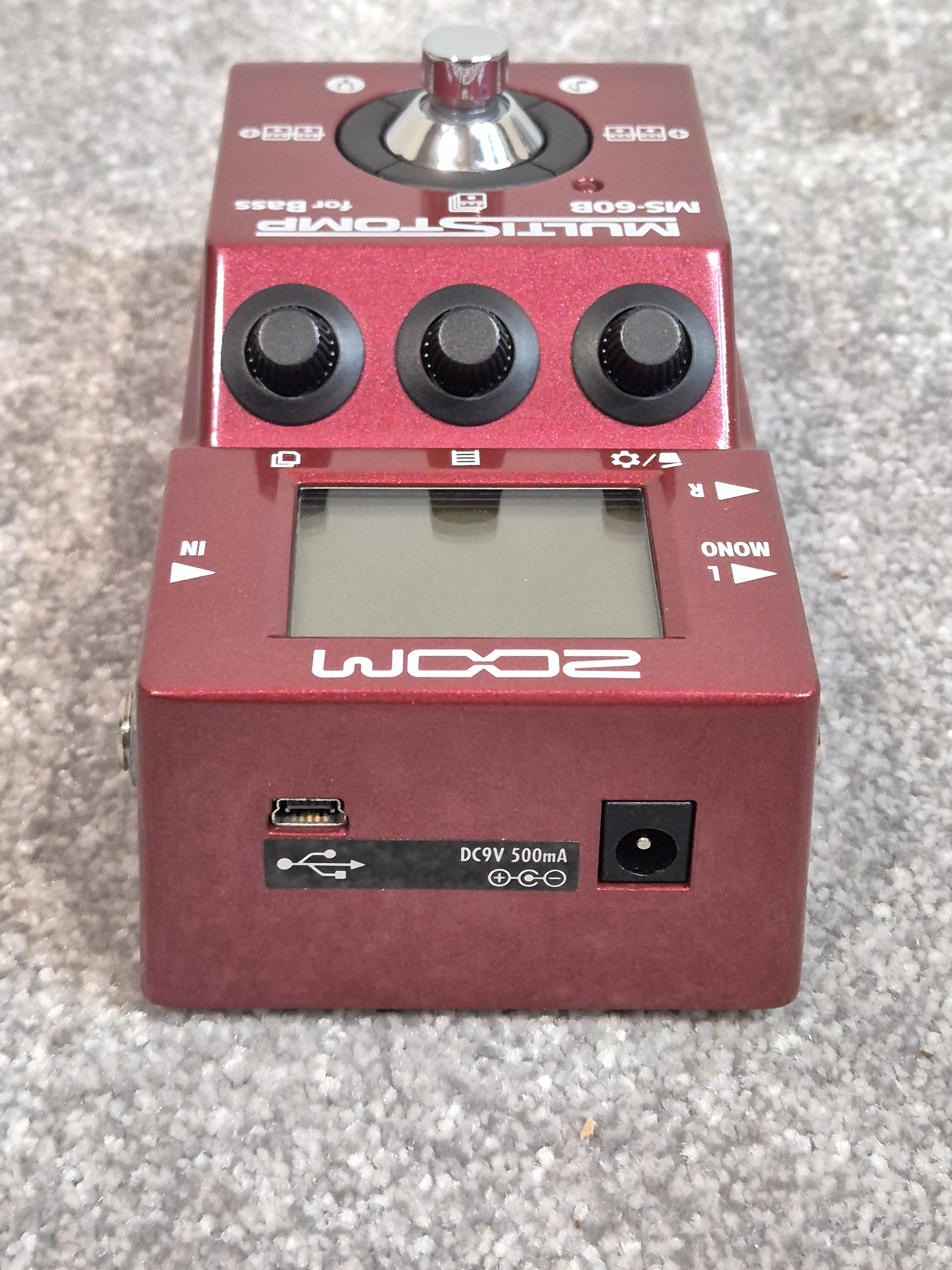 Zoom MultiStomp MS-60B – Bass Effects Pedal – Open Box New w/ Manual - Image 4