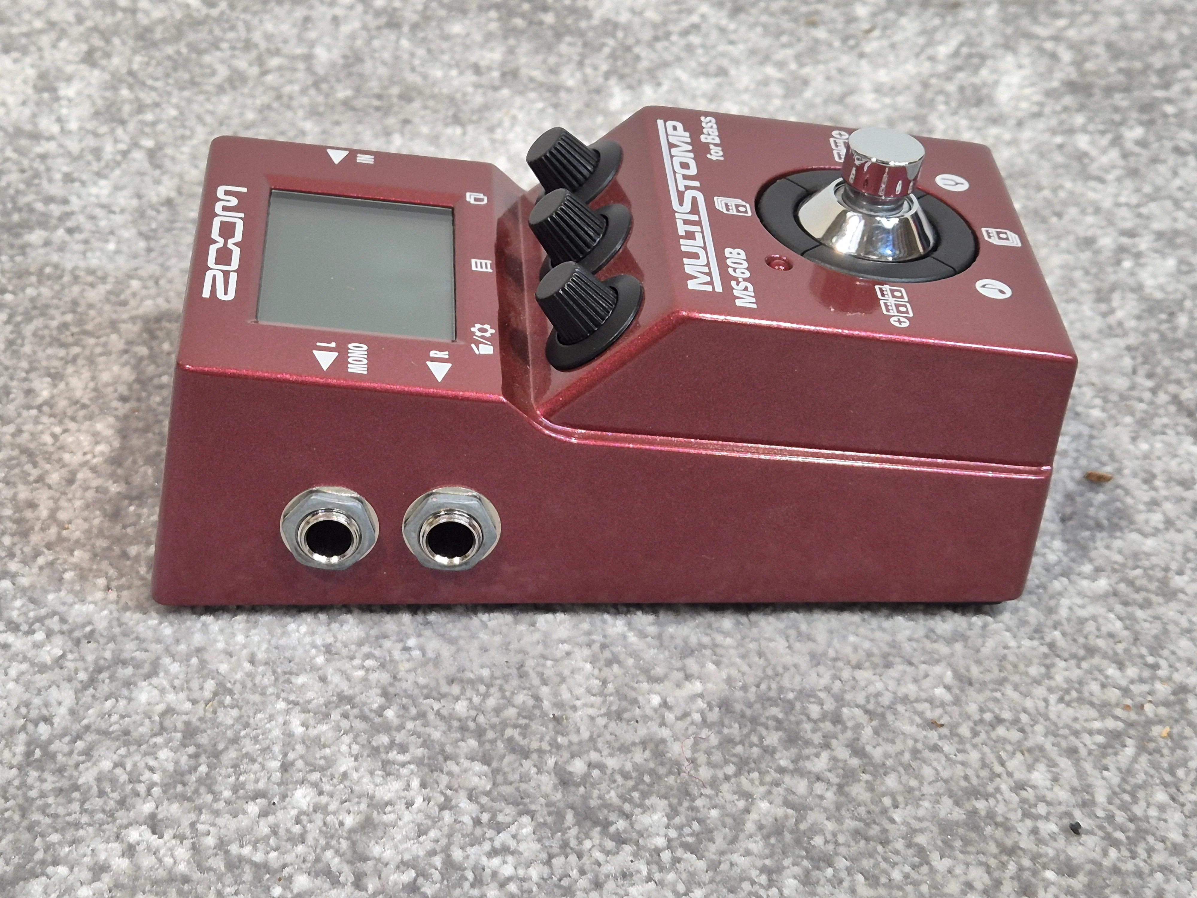 Zoom MultiStomp MS-60B – Bass Effects Pedal – Open Box New w/ Manual - Image 5