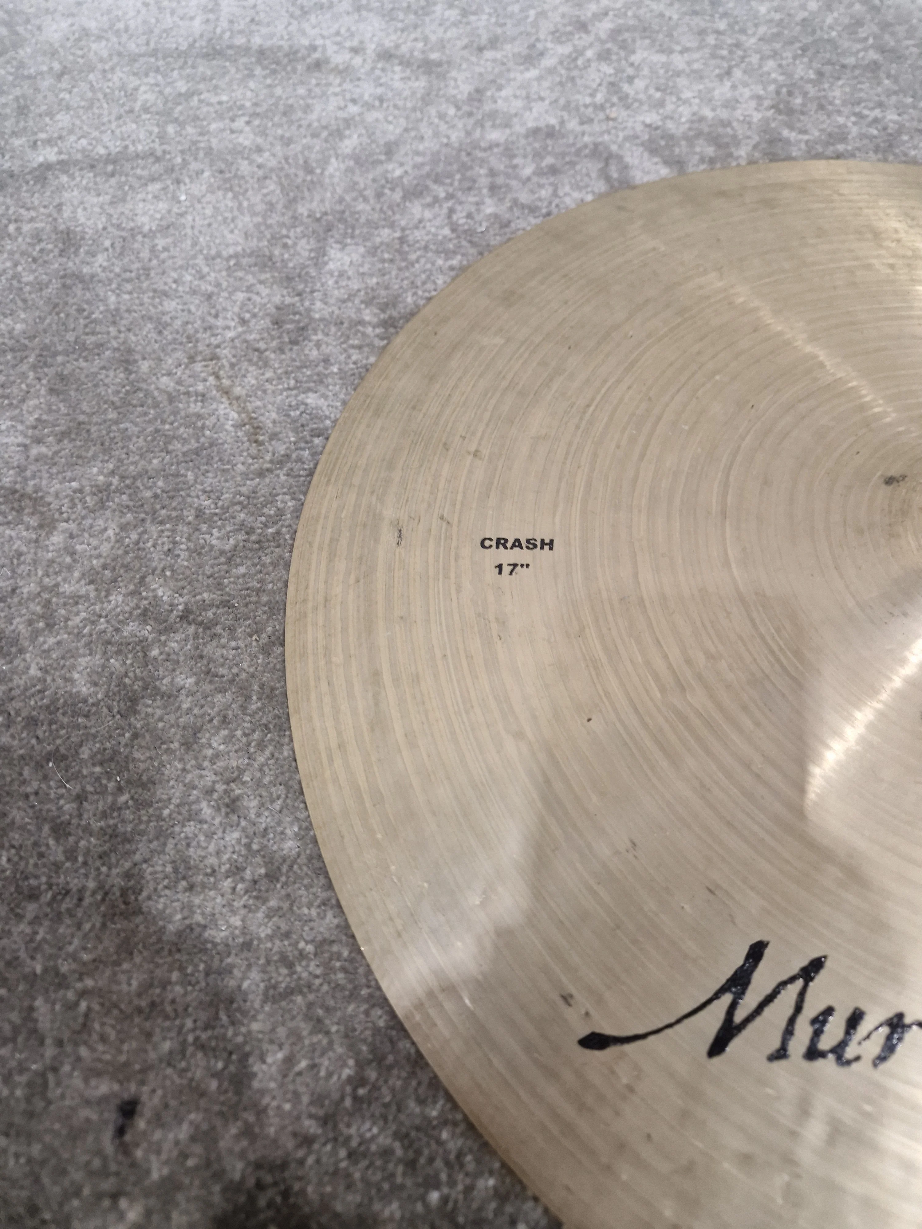 Murat Diril Jazz Crash Cymbal - Versatile Tone - Good - Image 3