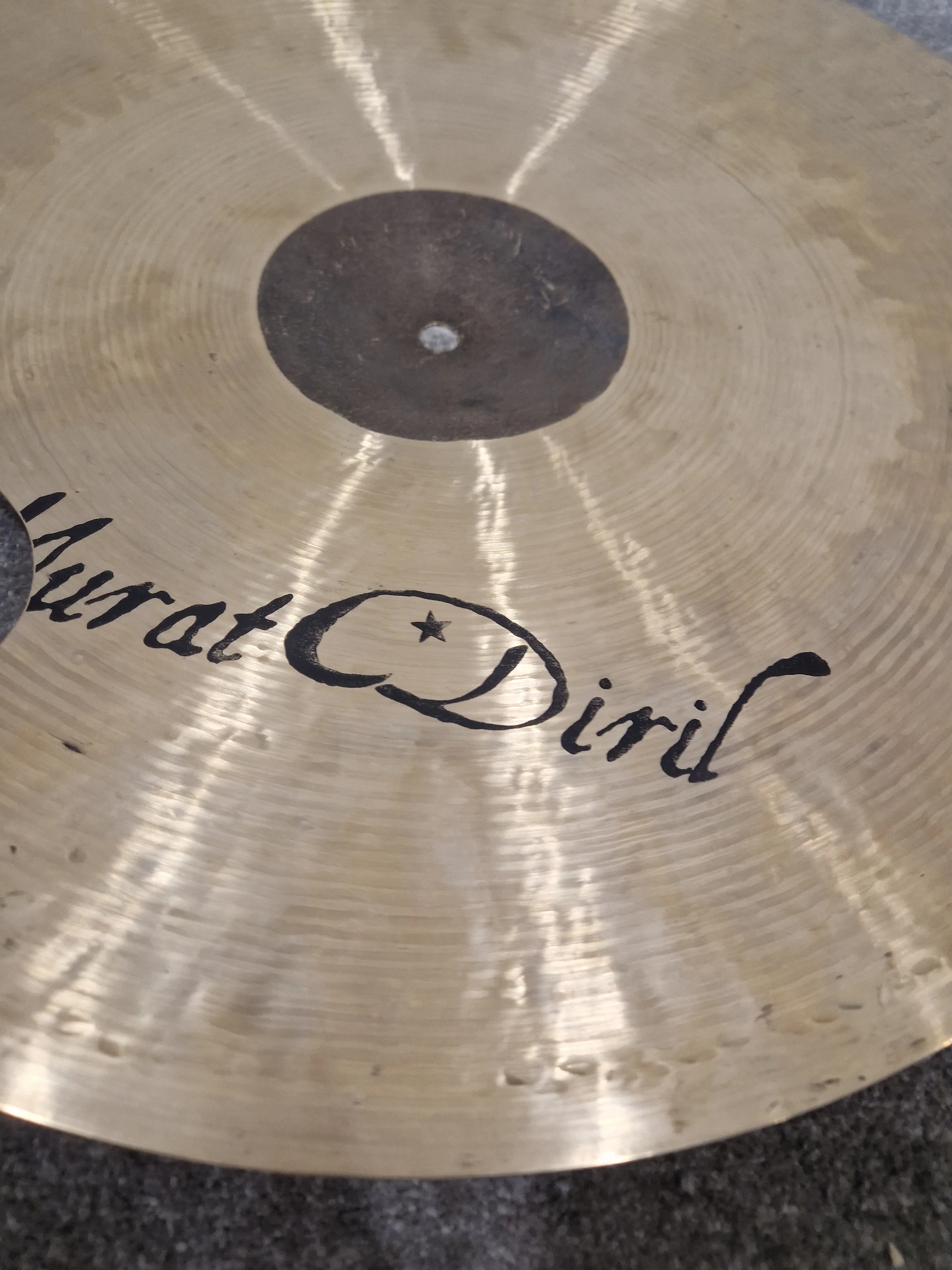 Murat Diril Renaissance Crash Cymbal - Professionally Repaired - Good - Image 12