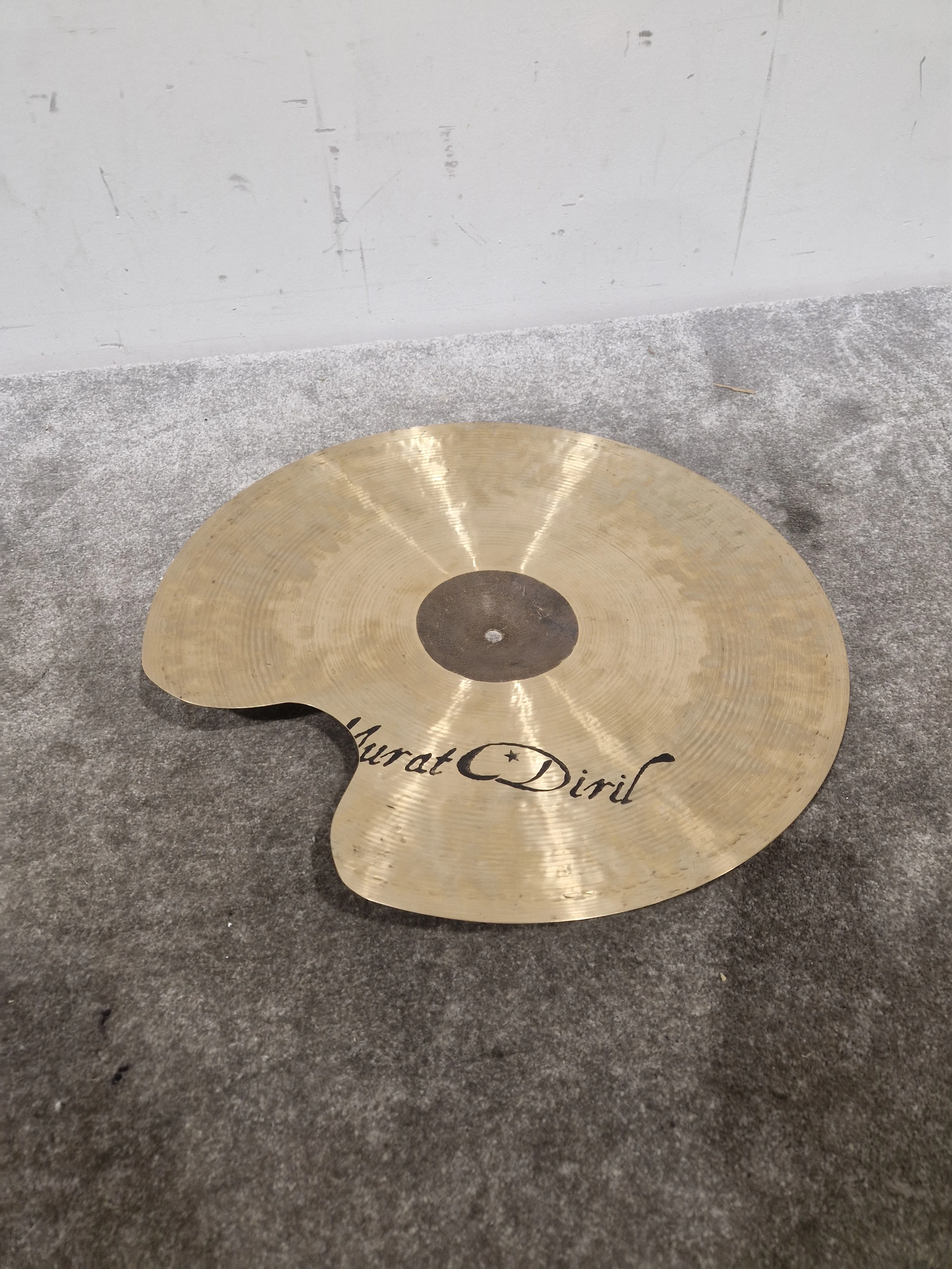 Murat Diril Renaissance Crash Cymbal - Professionally Repaired - Good - Image 7