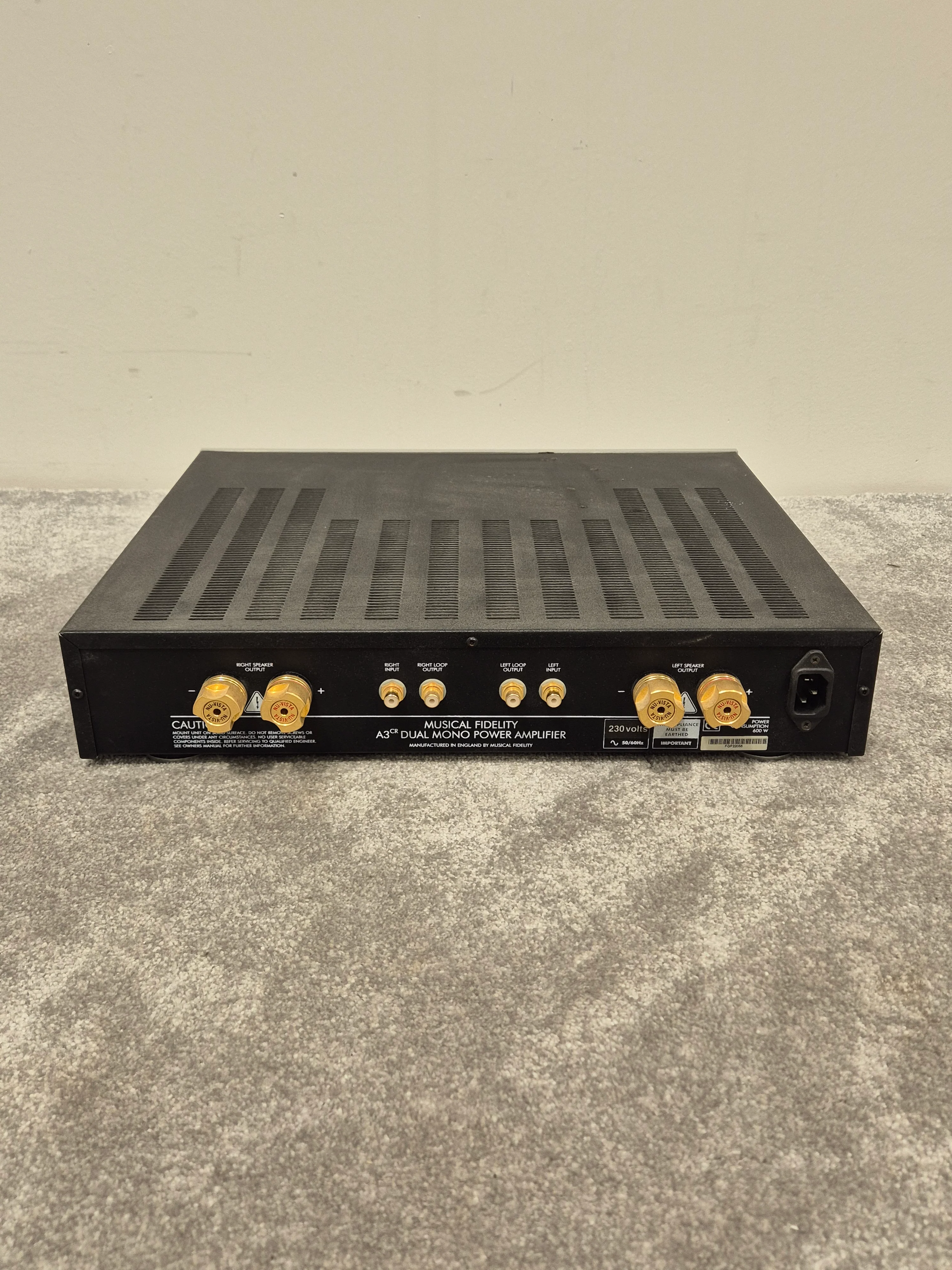Musical Fidelity A3cr Dual Mono Amplifier - Audio Amplifier - Image 7