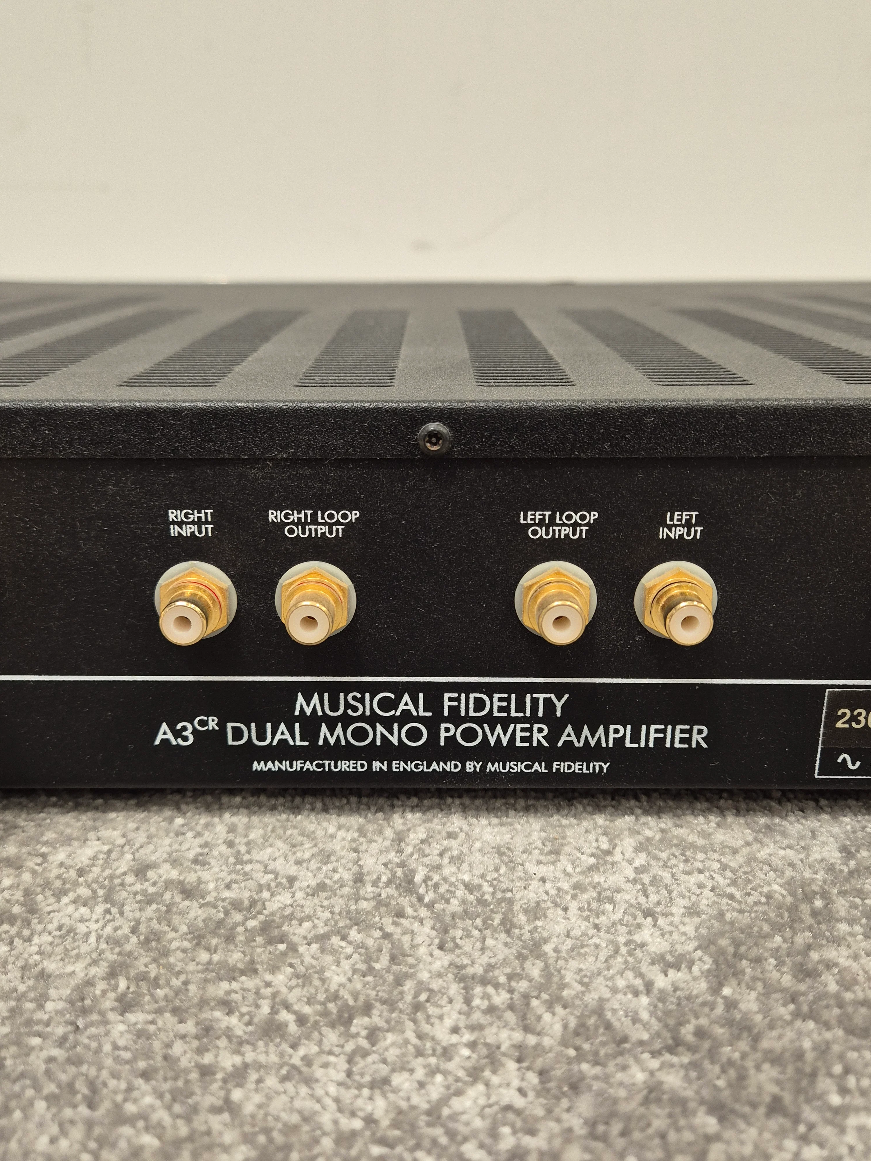Musical Fidelity A3cr Dual Mono Amplifier - Audio Amplifier - Image 9