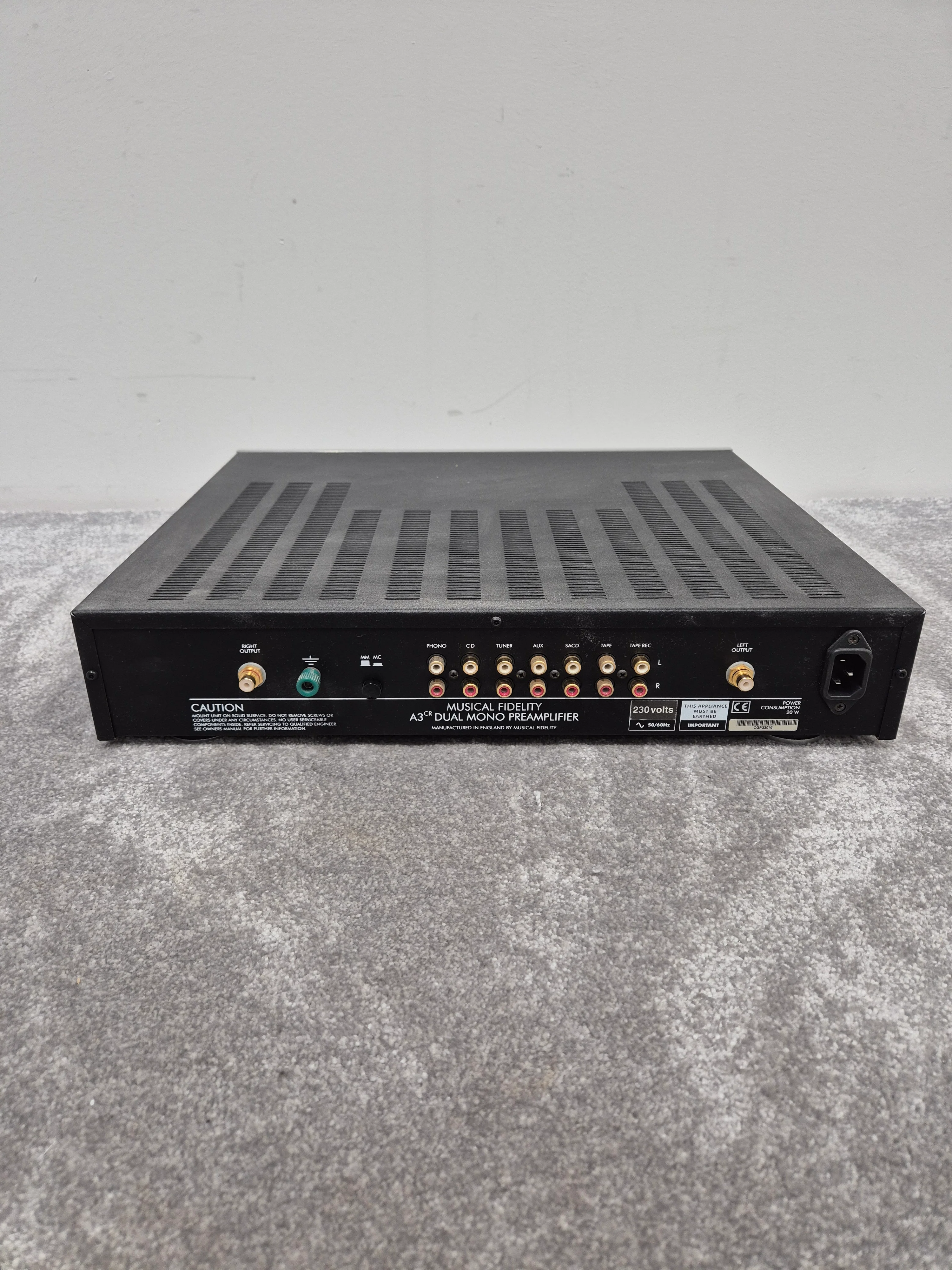 Musical Fidelity's A3 - Dual Mono Preamplifier - Image 4