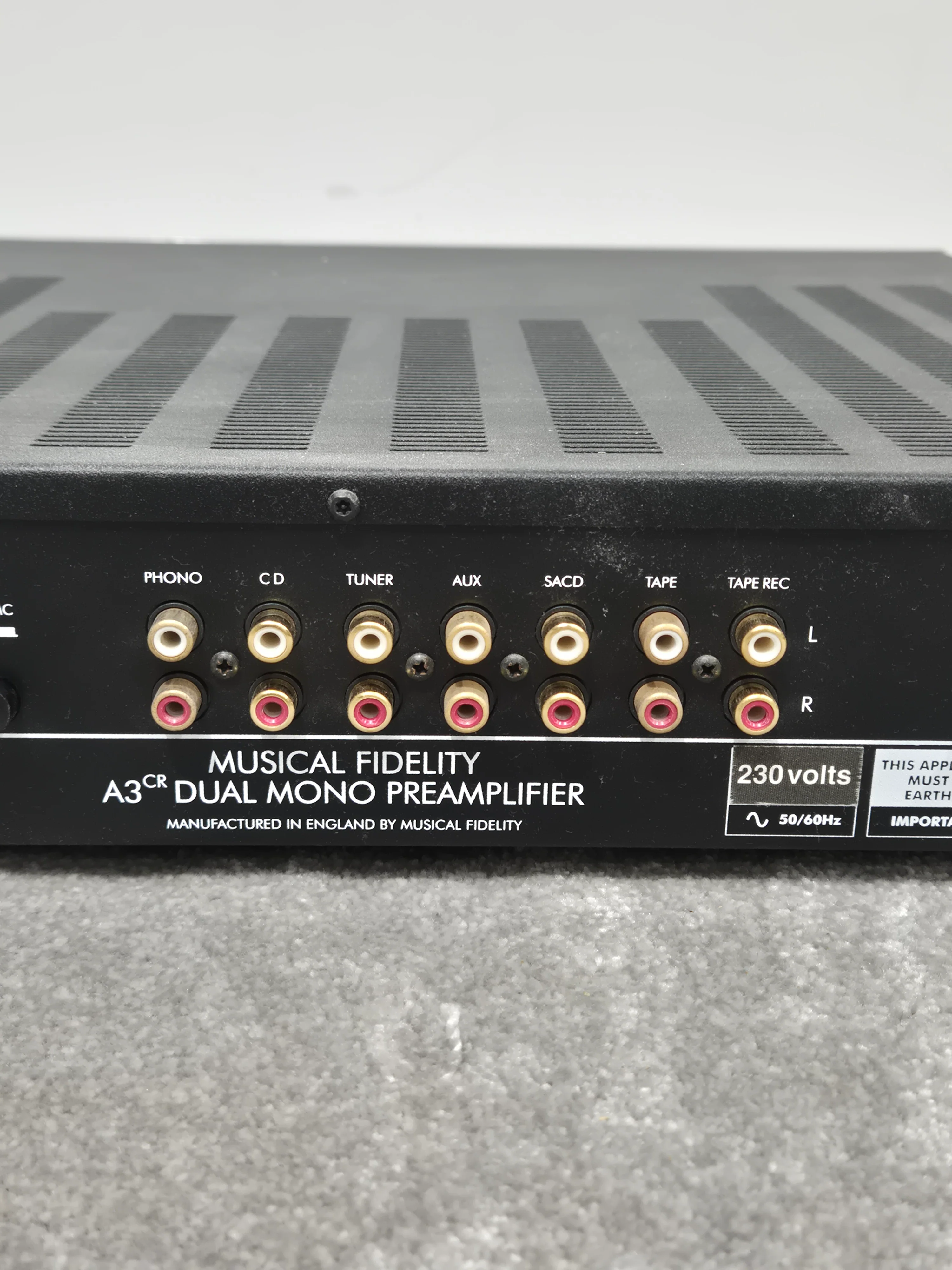 Musical Fidelity's A3 - Dual Mono Preamplifier - Image 6