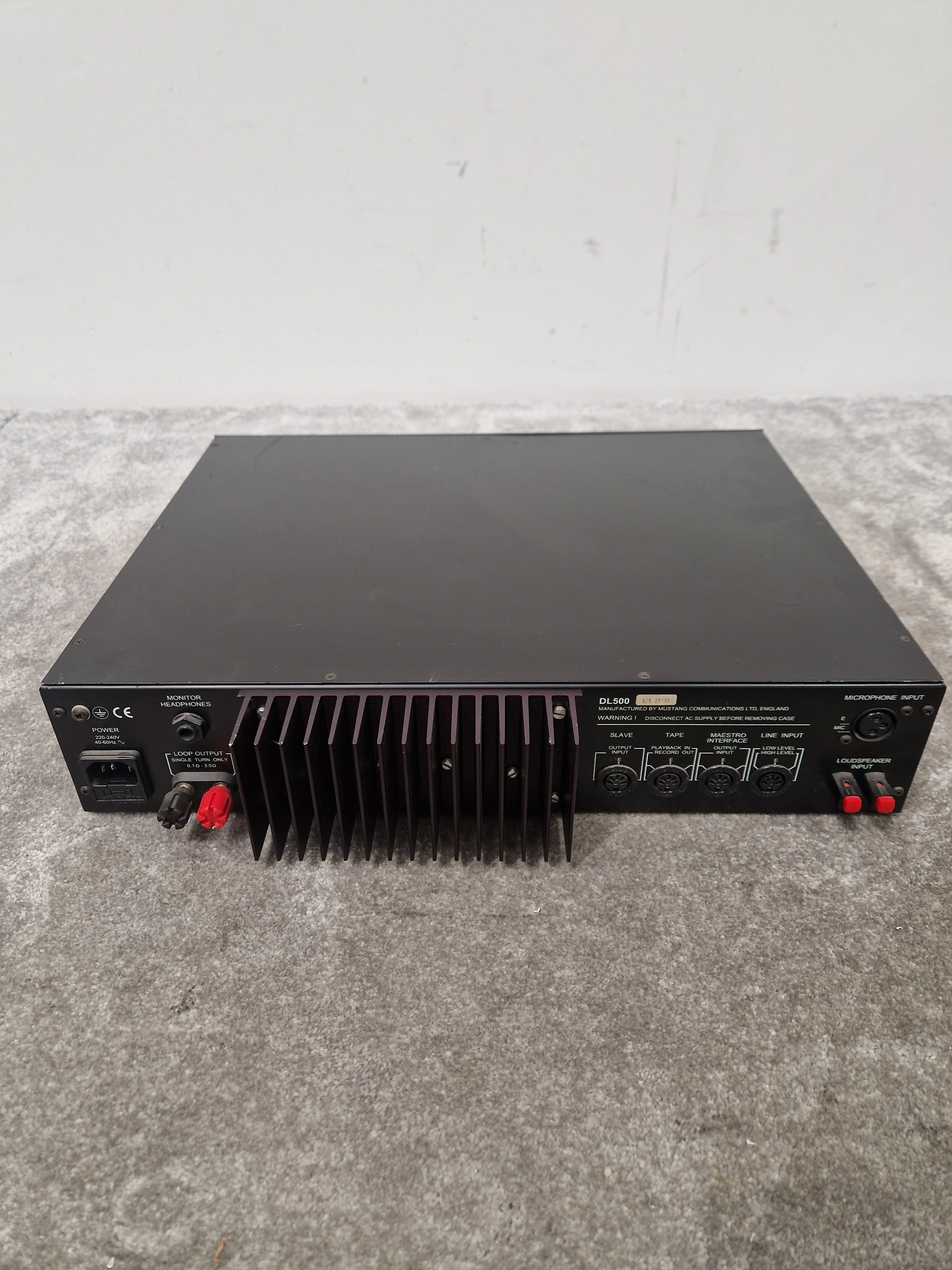 Mustang Maestro DL500 – Induction Loop Driver – Good - Image 6