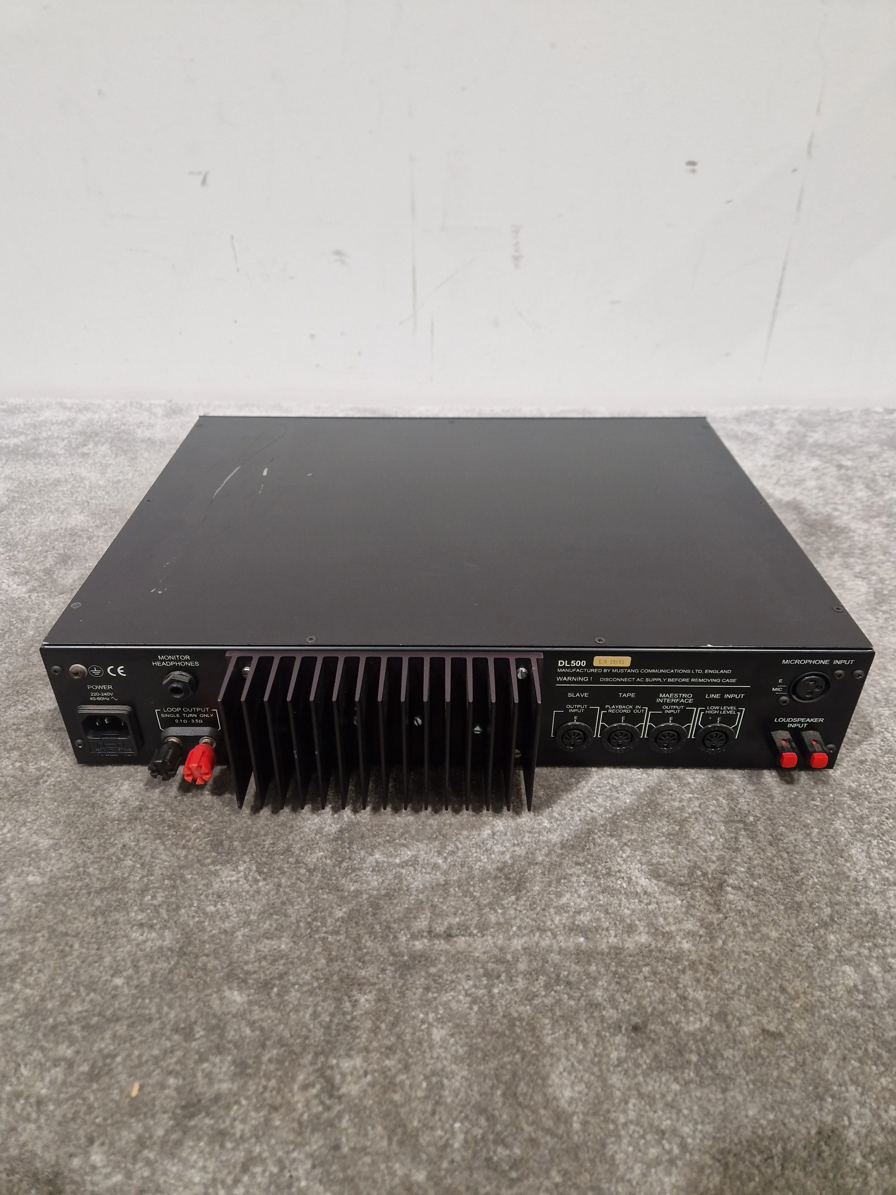 Mustang Maestro DL500 Hearing Induction Loop Driver – Good - Image 10