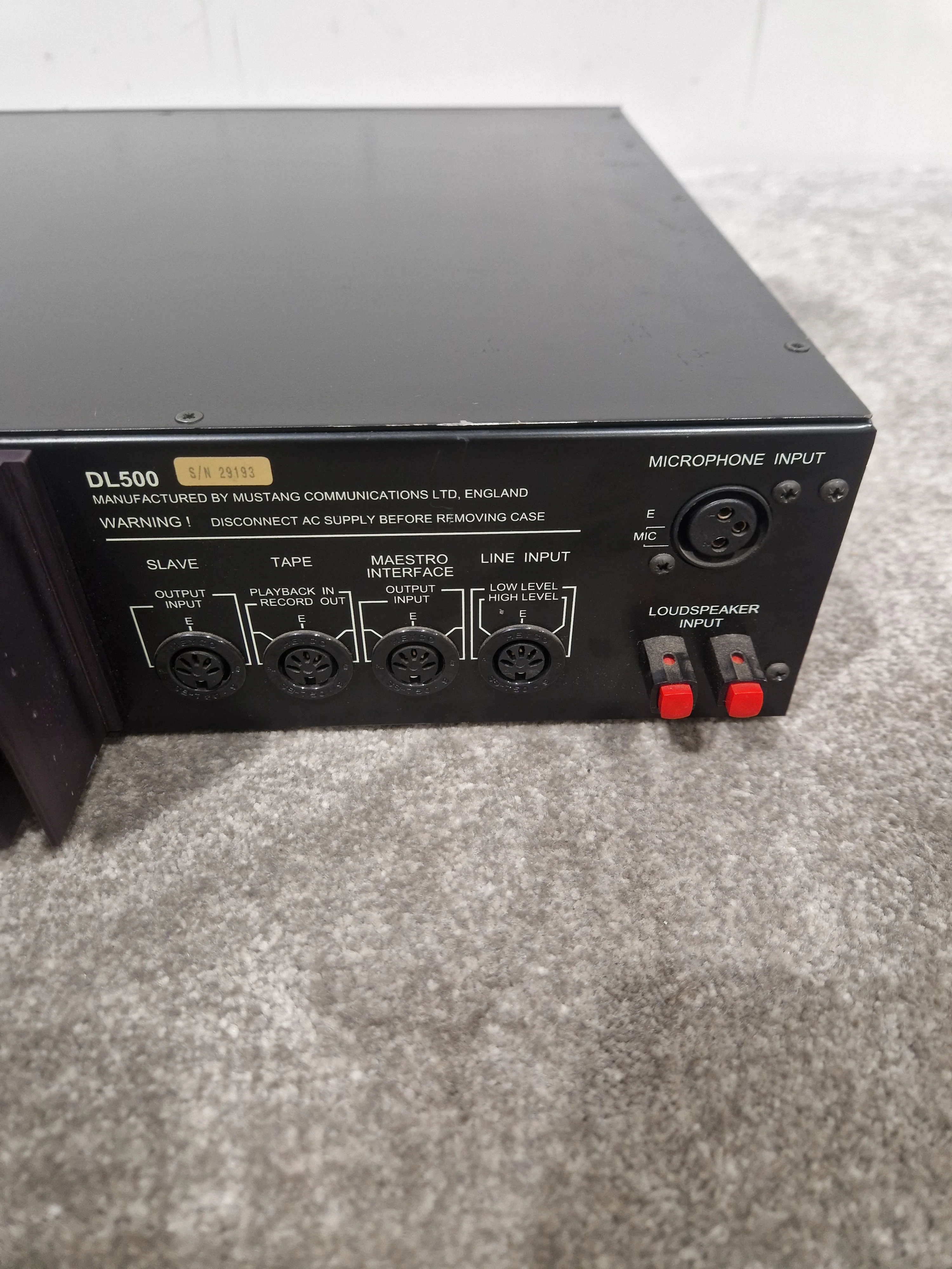 Mustang Maestro DL500 Hearing Induction Loop Driver – Good - Image 11