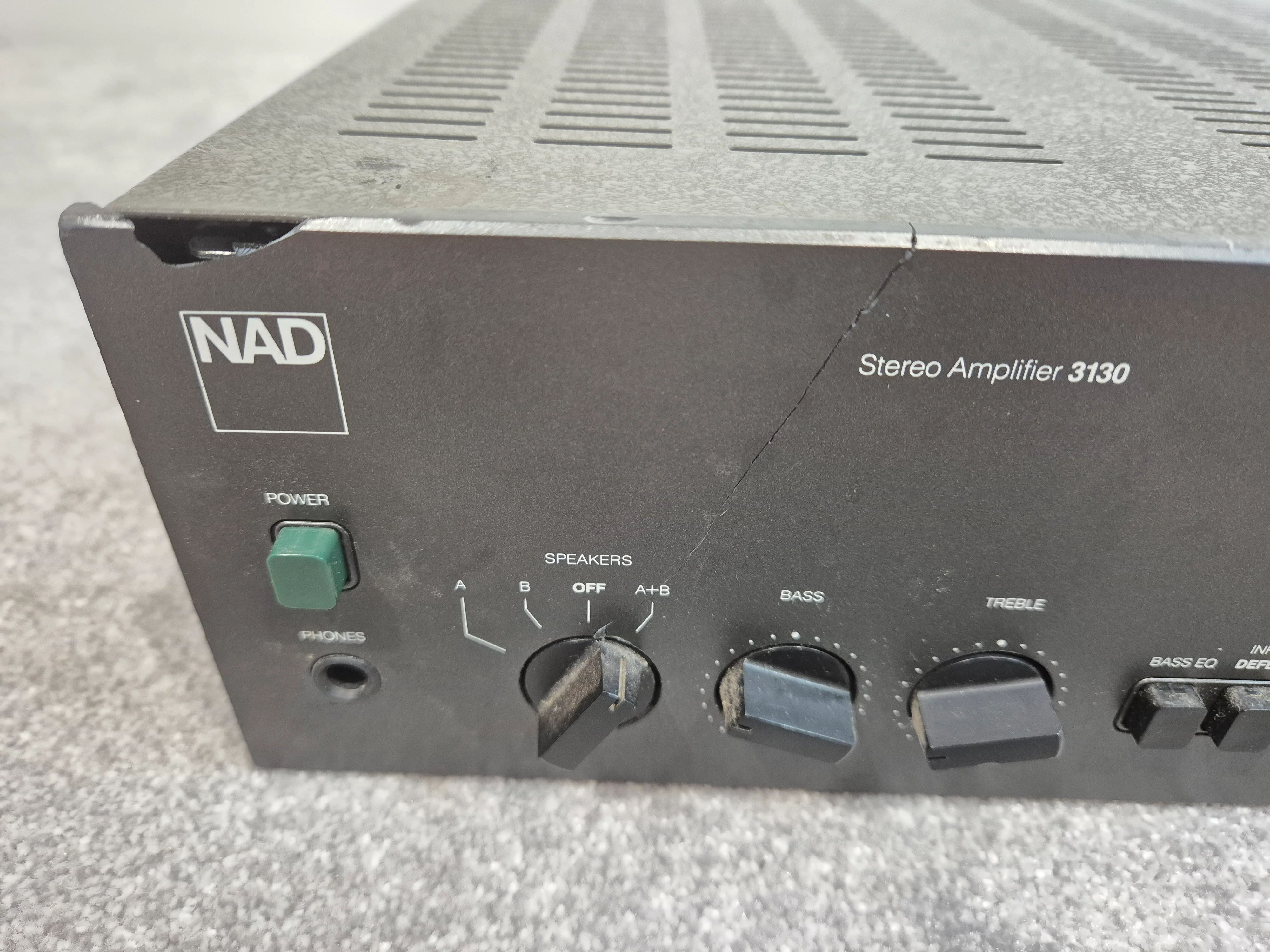 NAD 3130 Amplifier - Stereo Integrated Amplifier - 30-watts Per Channel (Fair Condition) - Image 2