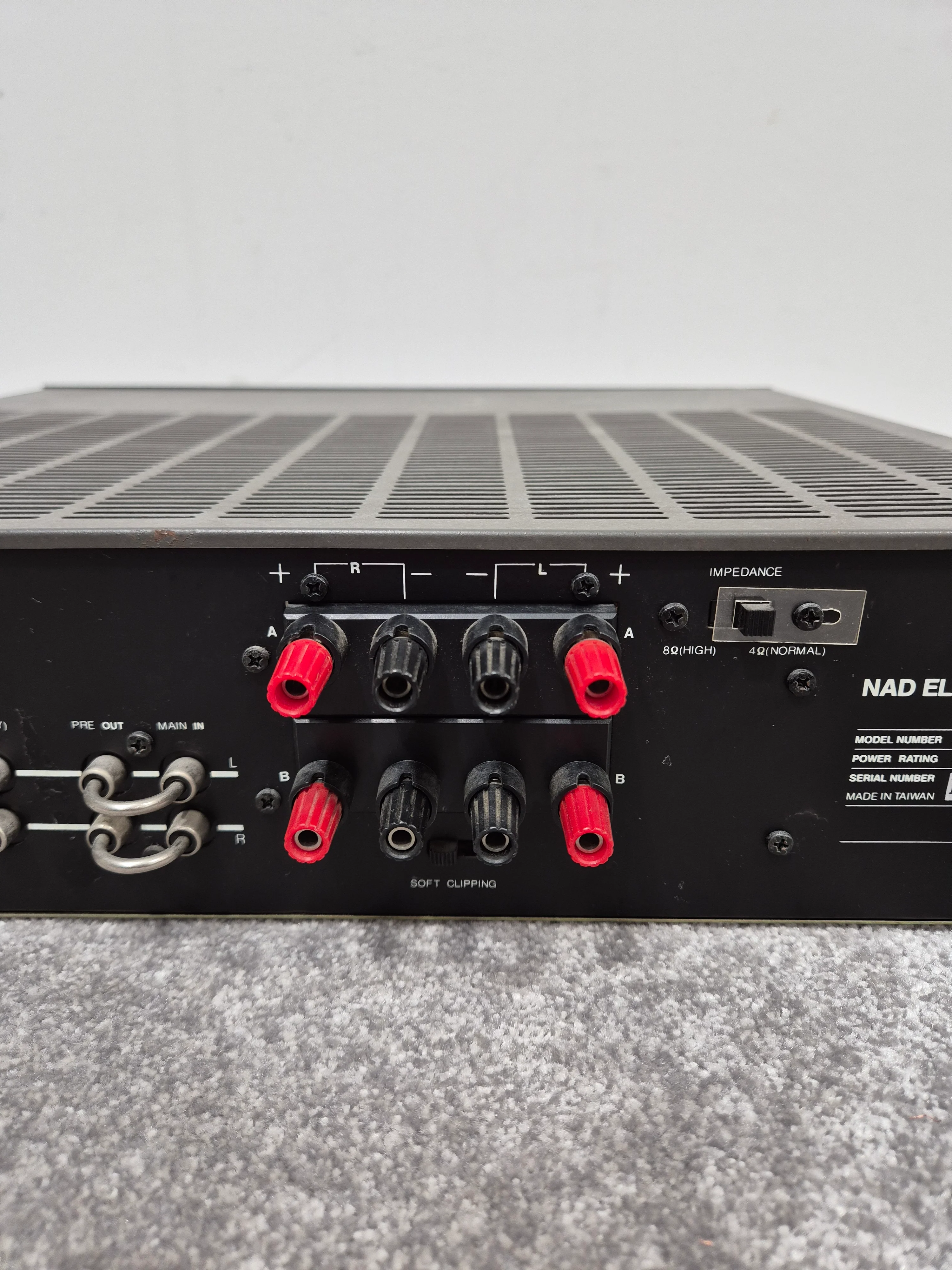 NAD 3130 Amplifier - Stereo Integrated Amplifier - 30-watts Per Channel - Image 9