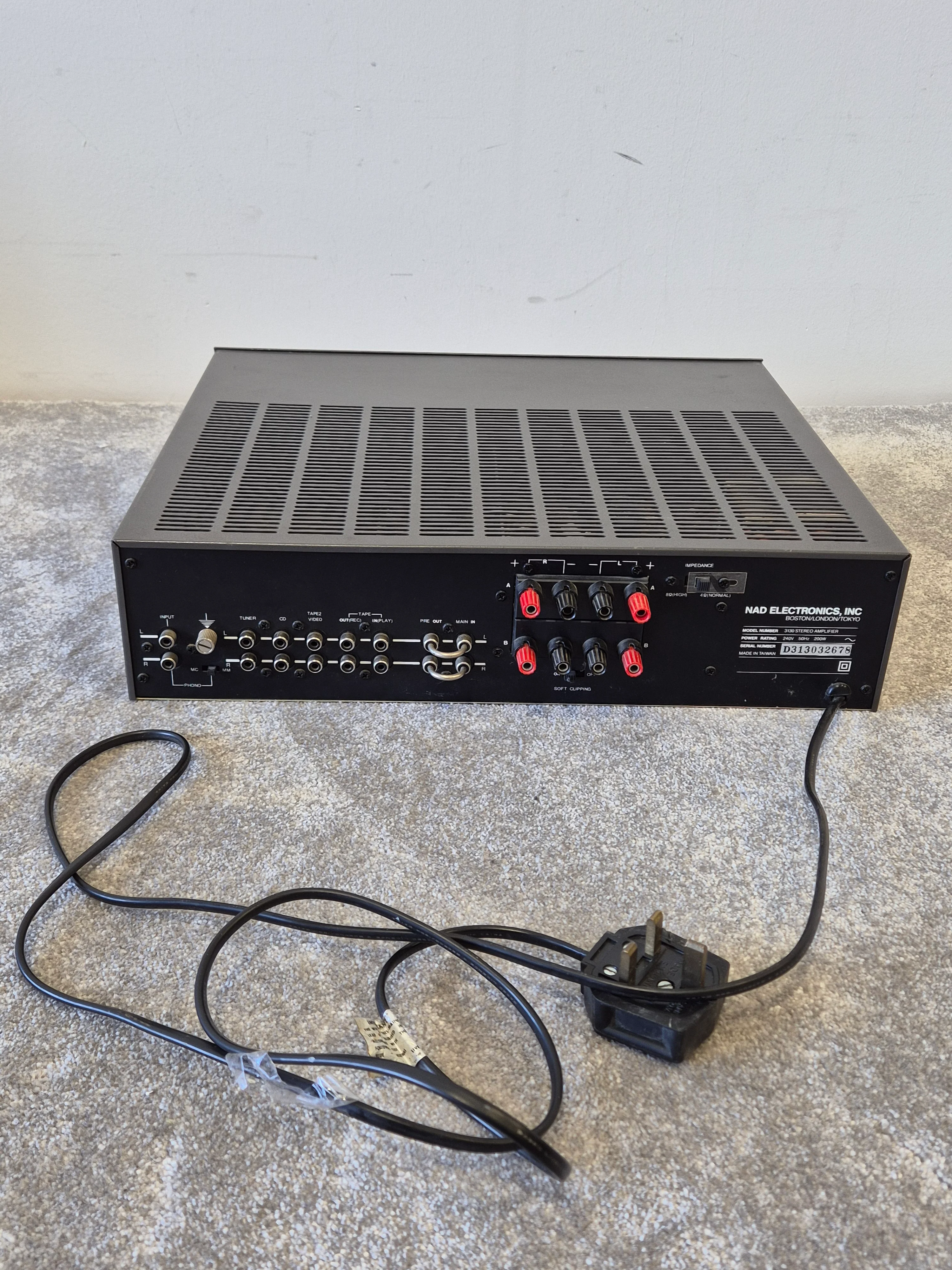 NAD 3130 Amplifier - Stereo Integrated Amplifier - Spares or Repair - Image 8