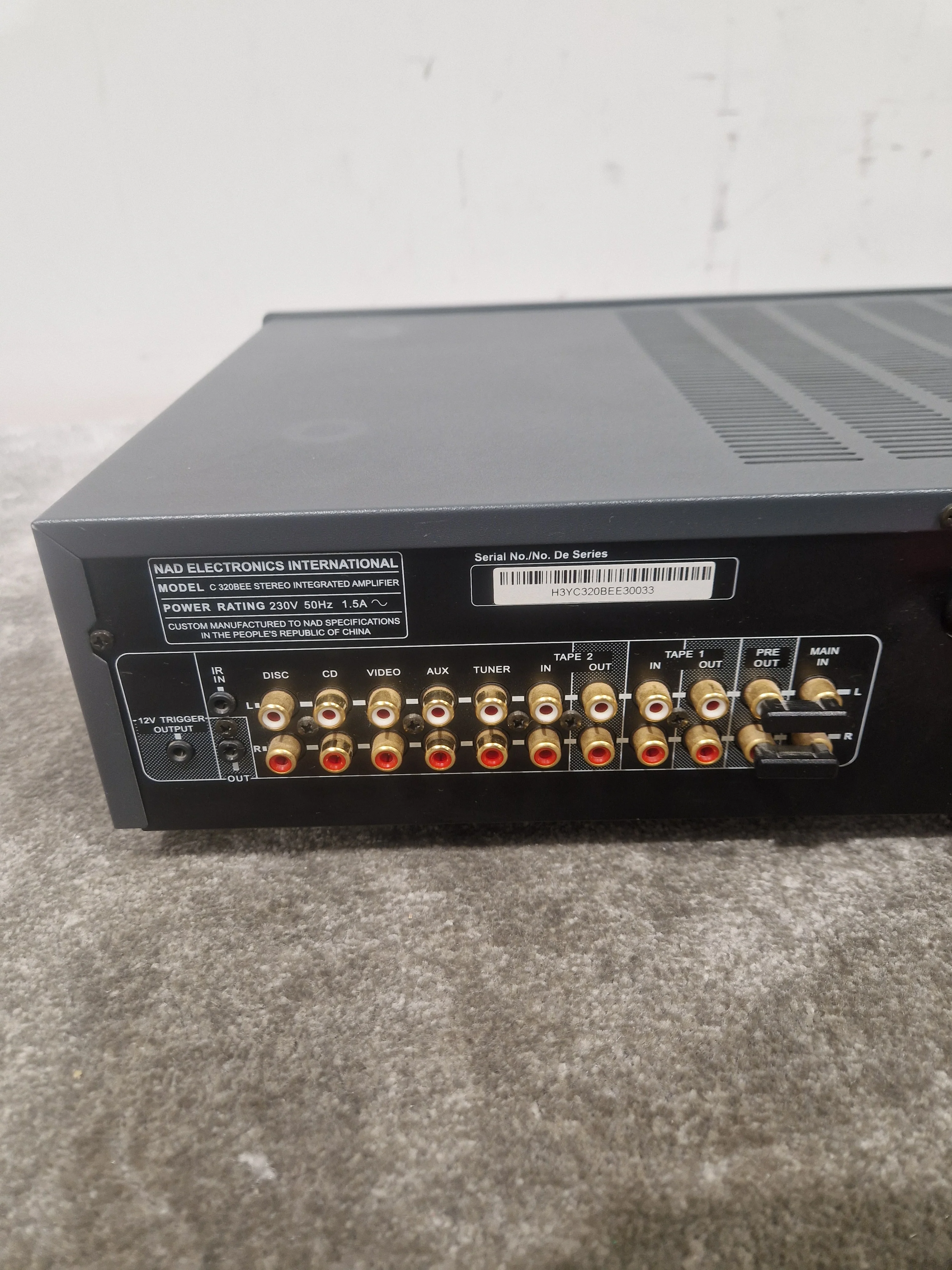 NAD C 320BEE - Stereo Integrated Amplifier - Excellent - Image 12