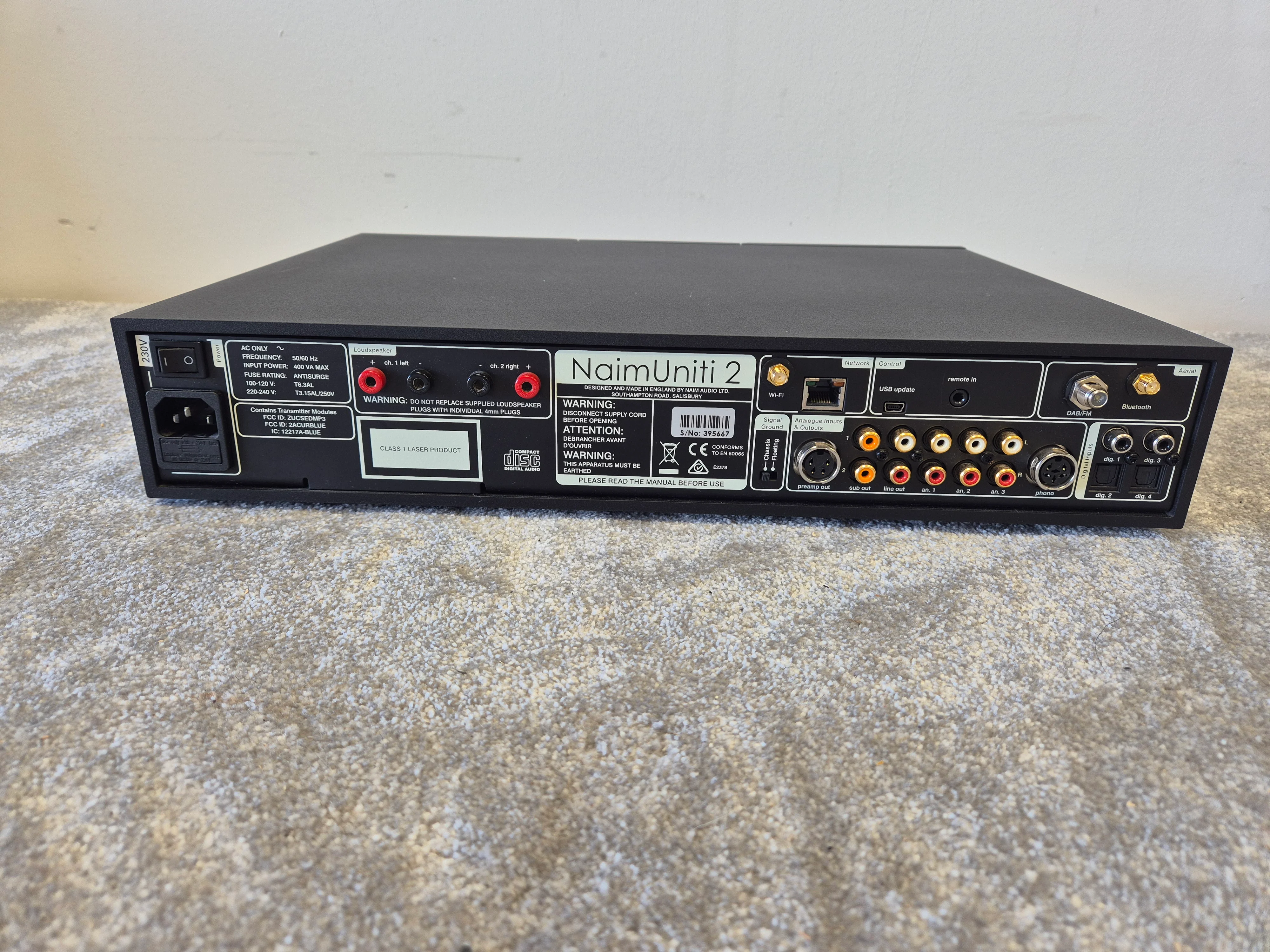 NaimUniti 2 - All-In-One Audio System w/ Original Box - Image 4